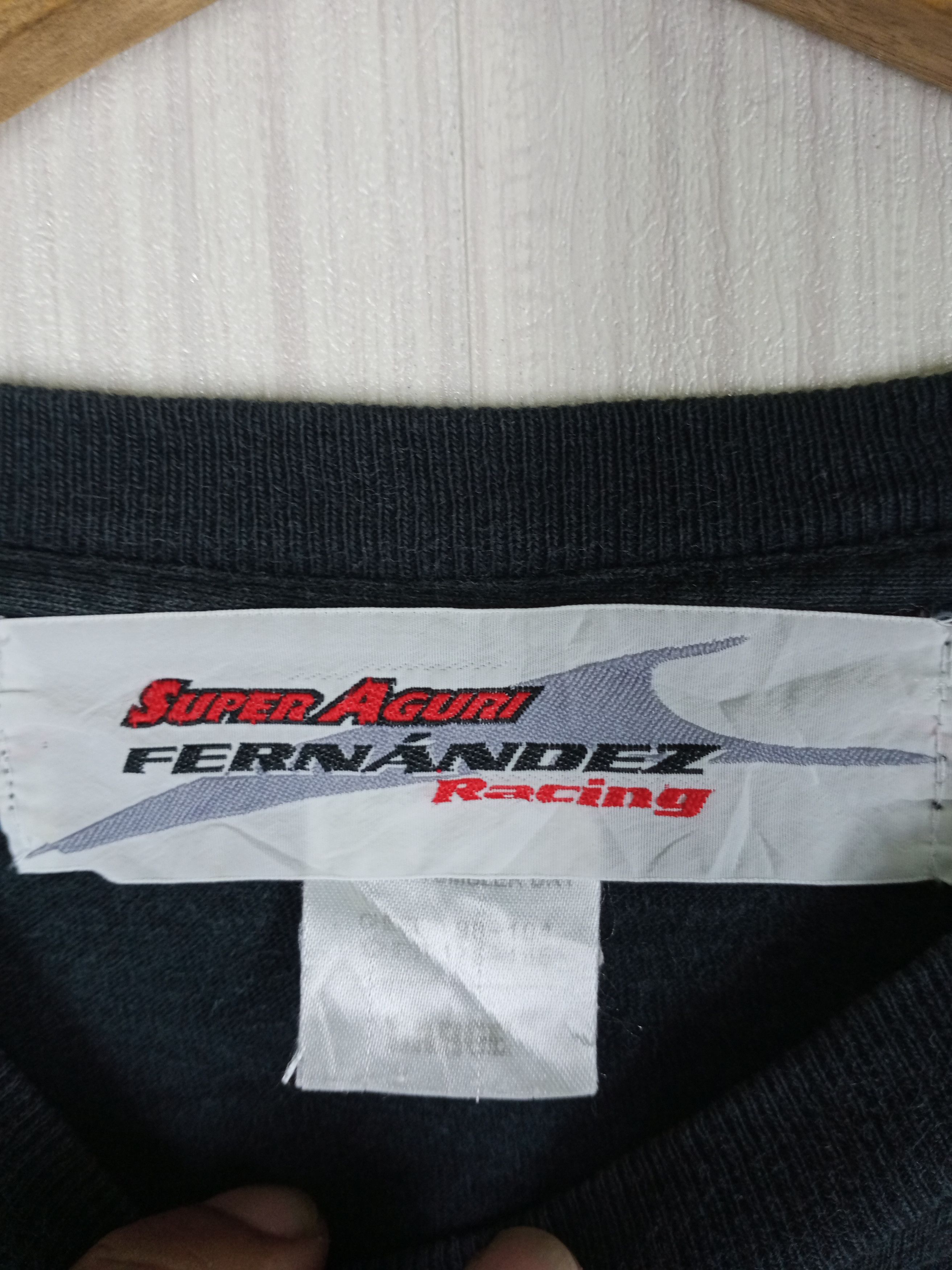 Honda Vintage Super Aguri Fernandez Racing Honda Panasonic Tee Size US L / EU 52-54 / 3 - 4 Thumbnail