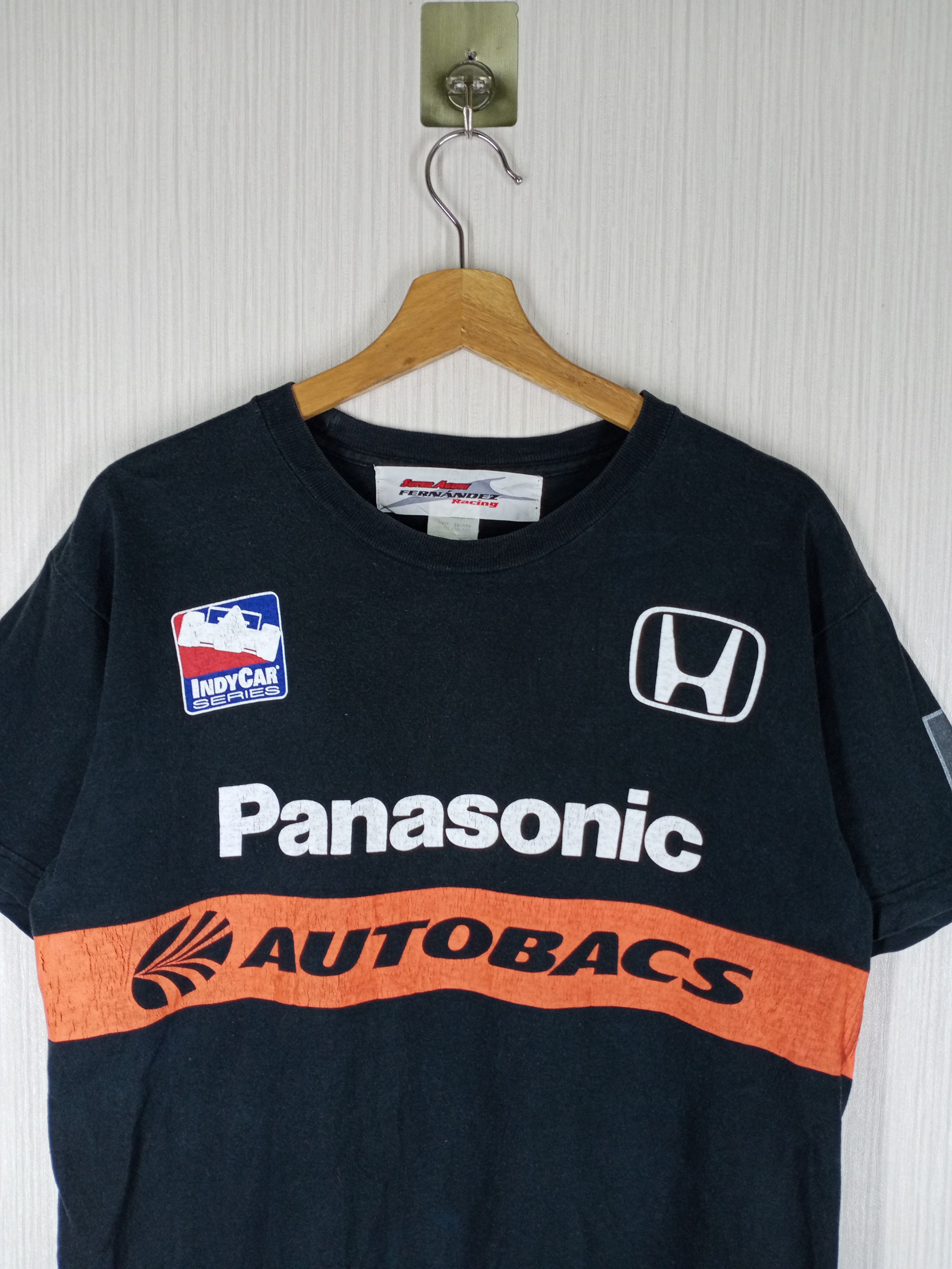 Honda Vintage Super Aguri Fernandez Racing Honda Panasonic Tee Size US L / EU 52-54 / 3 - 3 Thumbnail