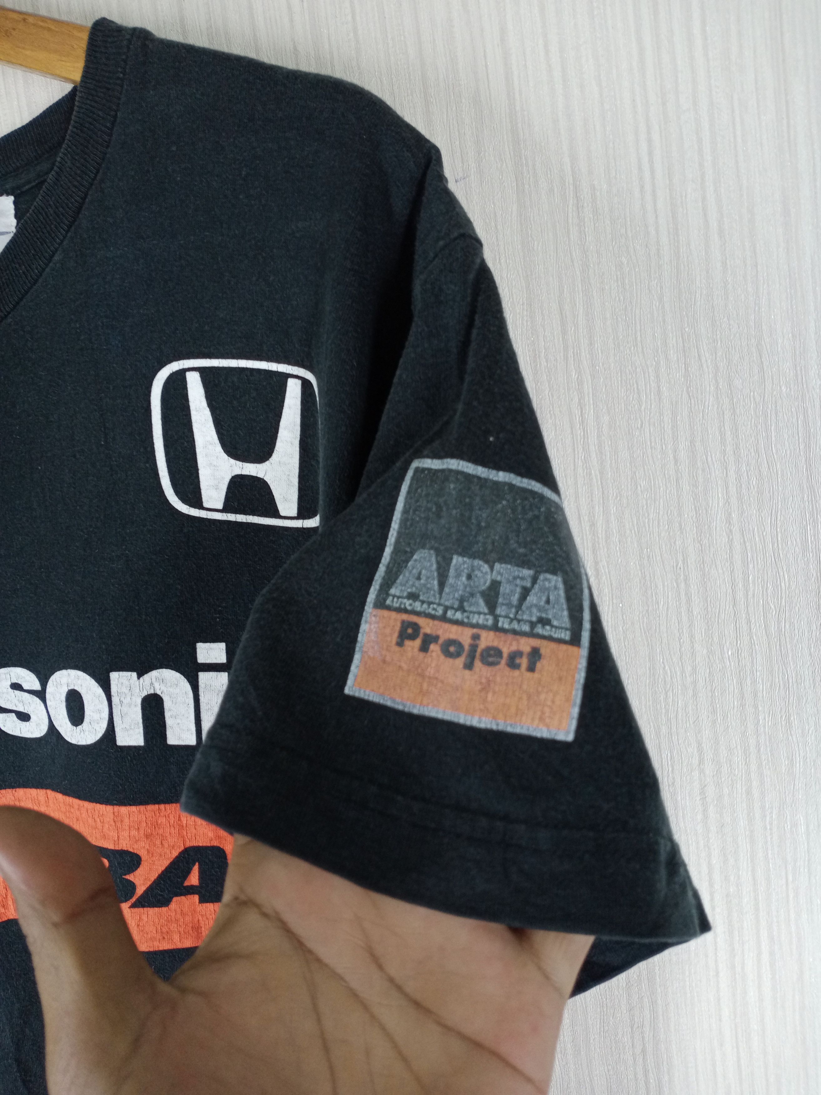 Honda Vintage Super Aguri Fernandez Racing Honda Panasonic Tee Size US L / EU 52-54 / 3 - 8 Thumbnail