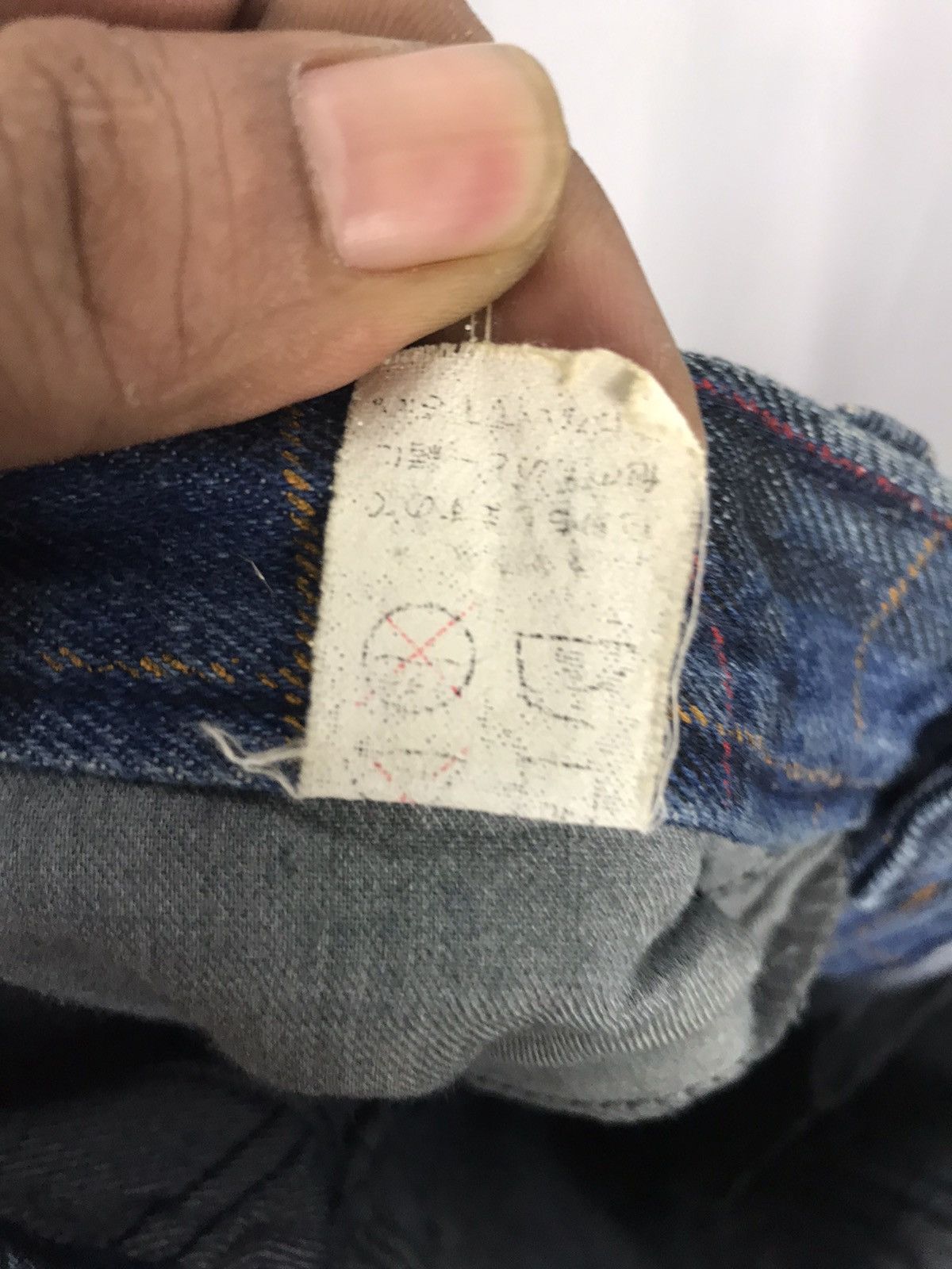 Vintage Vintage distressed denim by technology fifty’s Size US 28 / EU 44 - 7 Thumbnail