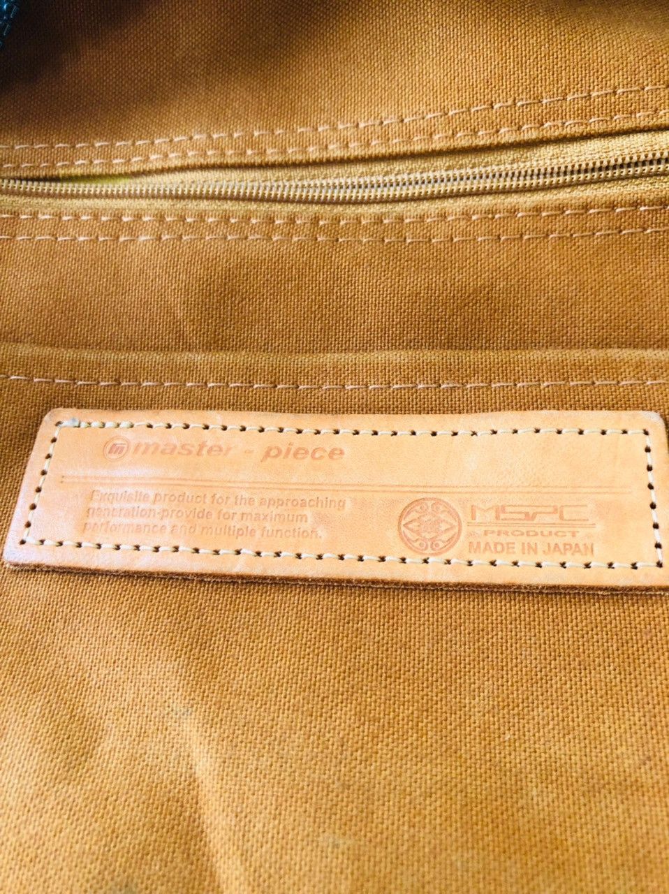 Japanese Brand 🔥MSCP TEX CANVAS TWO WAYS BAG Size ONE SIZE - 8 Thumbnail