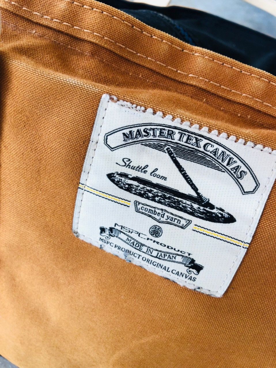 Japanese Brand 🔥MSCP TEX CANVAS TWO WAYS BAG Size ONE SIZE - 4 Thumbnail