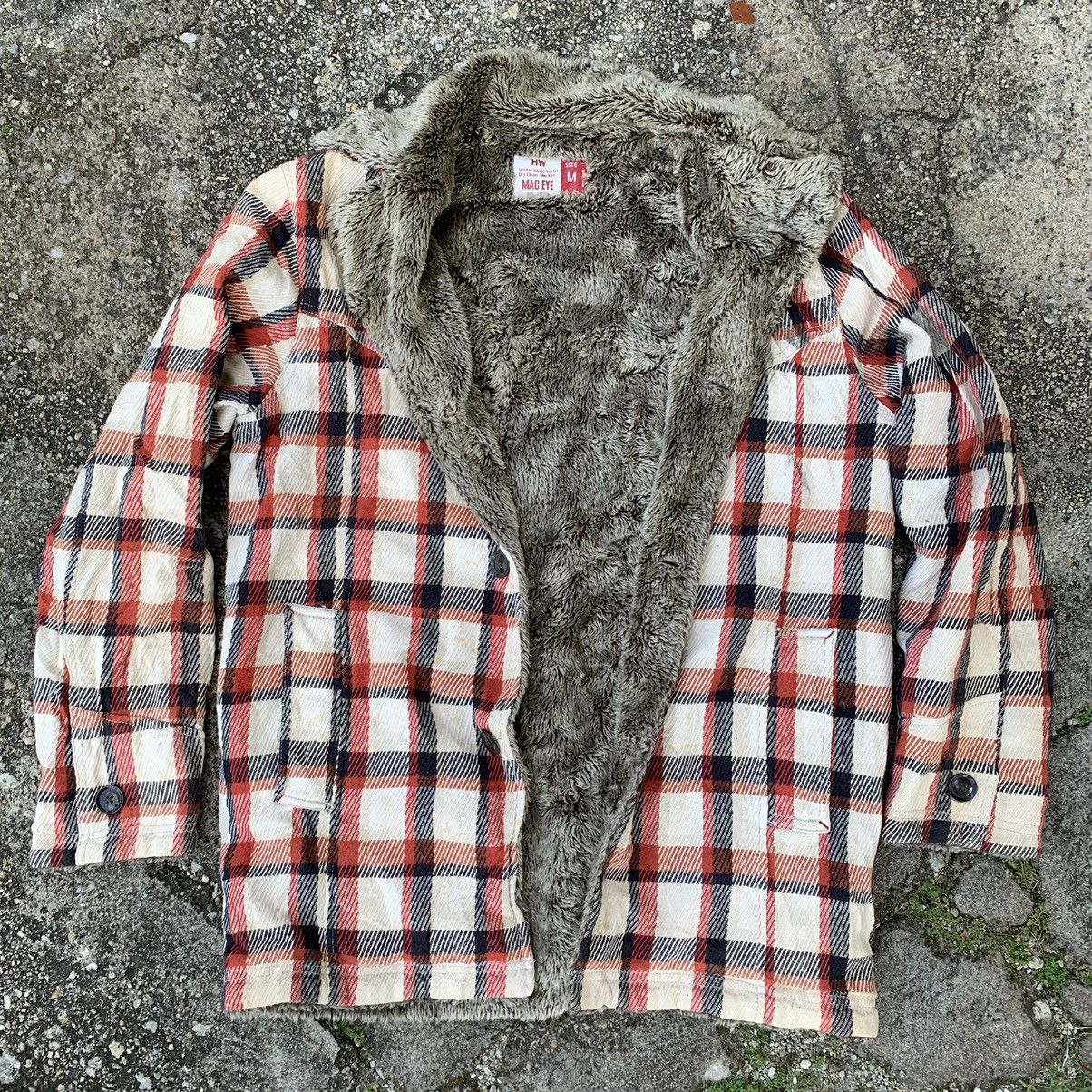 Japanese Brand Mac Eye sherpa jacket Size US M / EU 48-50 / 2 - 2 Thumbnail