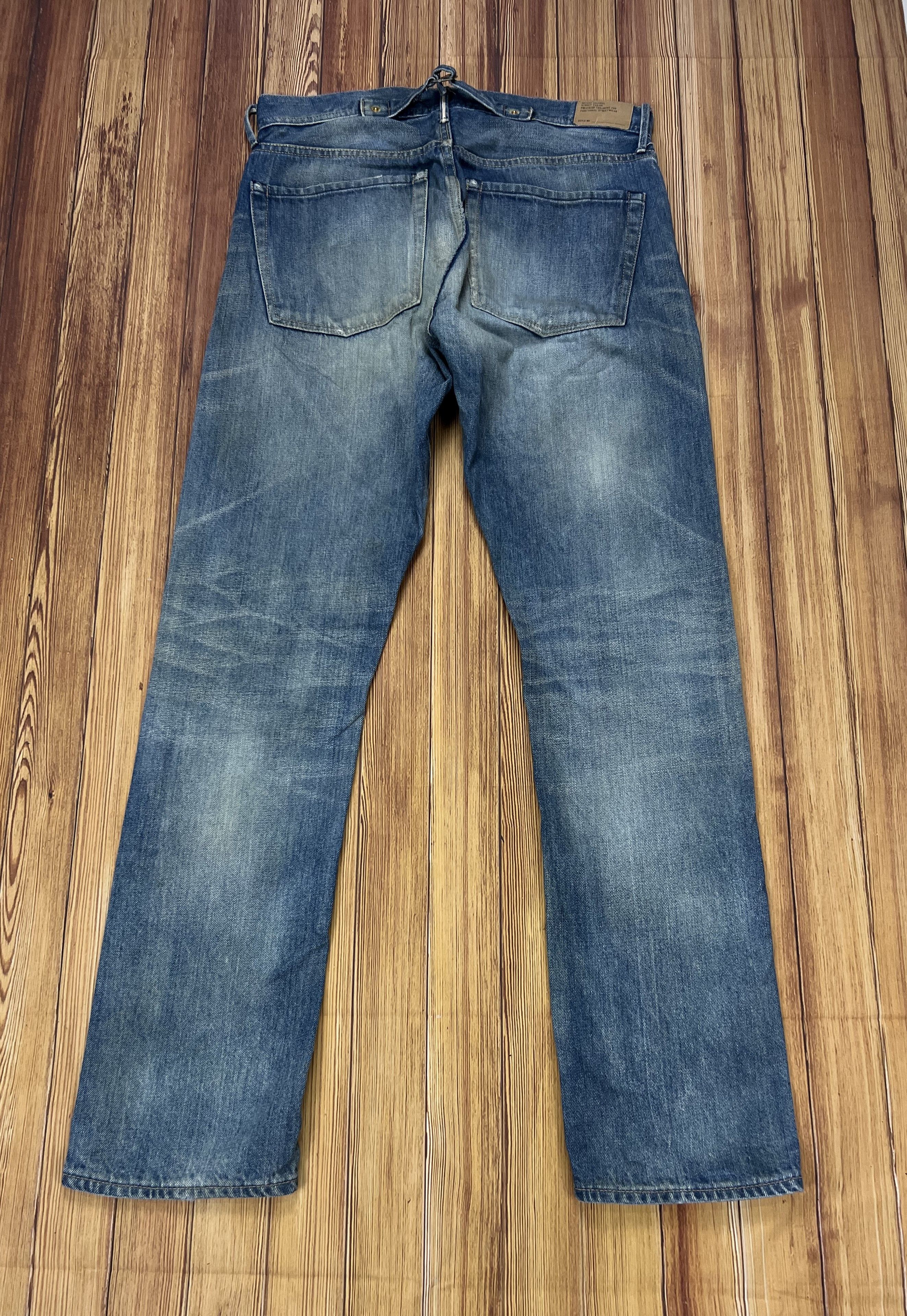 image of Deluxe Japan x Distressed Denim Deluxe Redline Vintage Denim in Blue, Men's (Size 32)