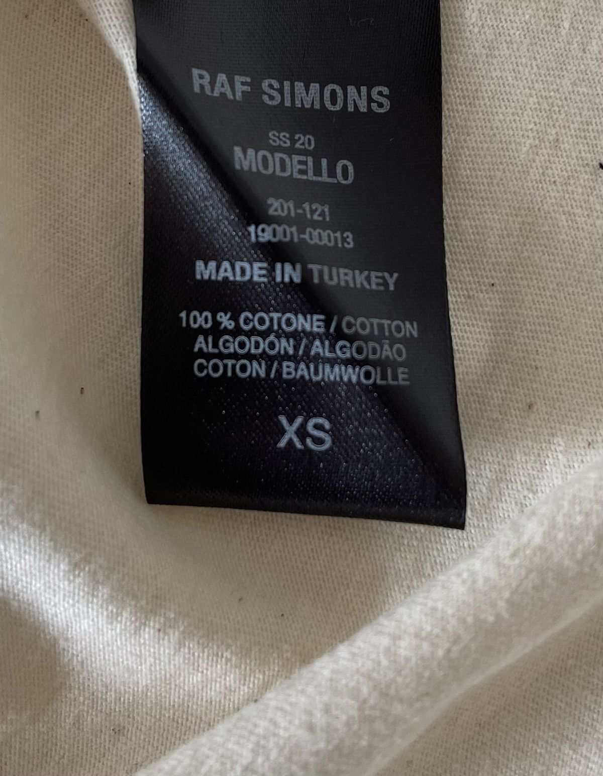 Raf Simons Raf Simons Youth Reanimator t-shirt Size US XS / EU 42 / 0 - 8 Thumbnail