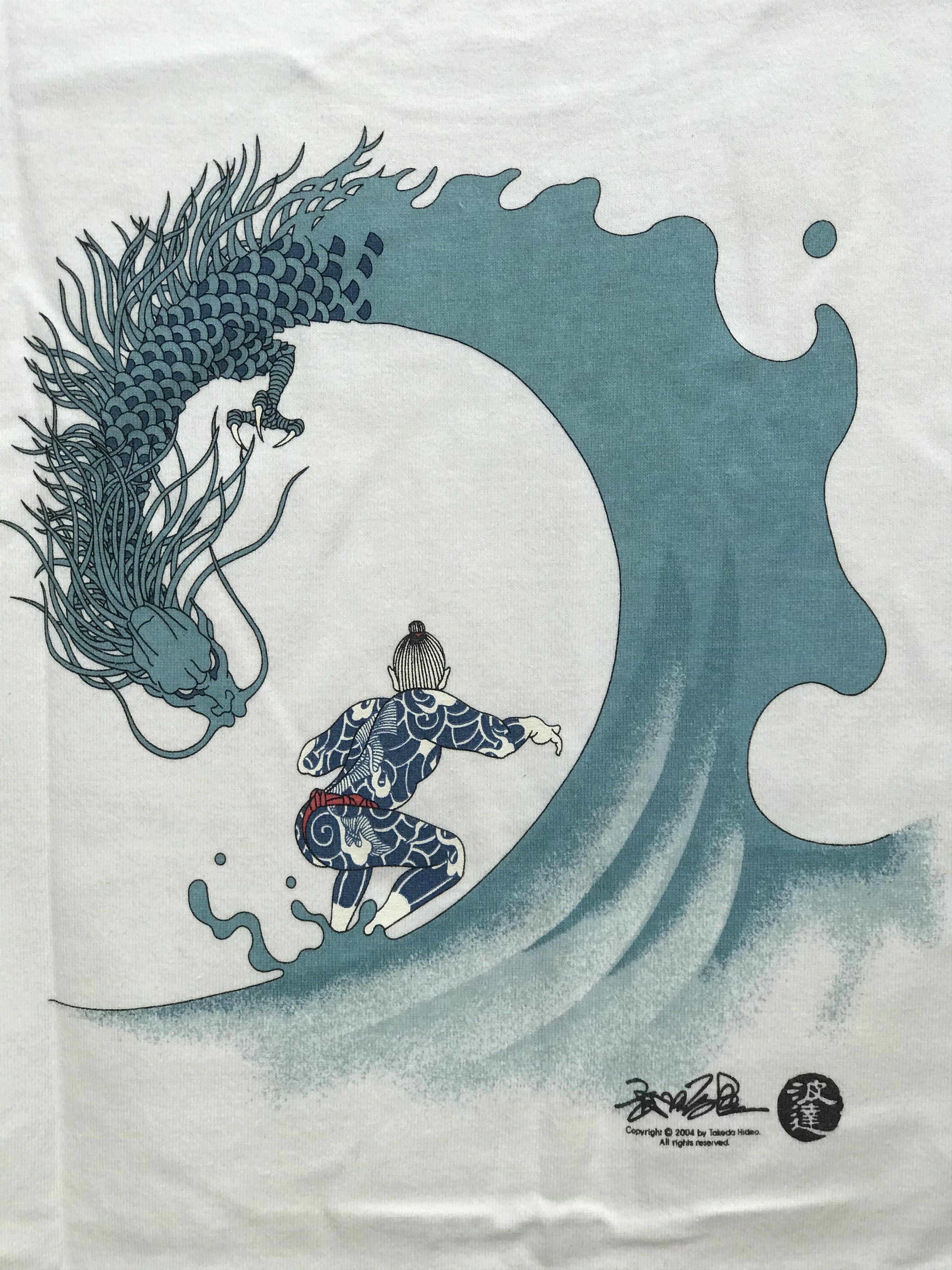 Japanese Brand SAMURAI SURFER BY TAKEDA HIDEO SHIRT Size US XS / EU 42 / 0 - 5 Thumbnail