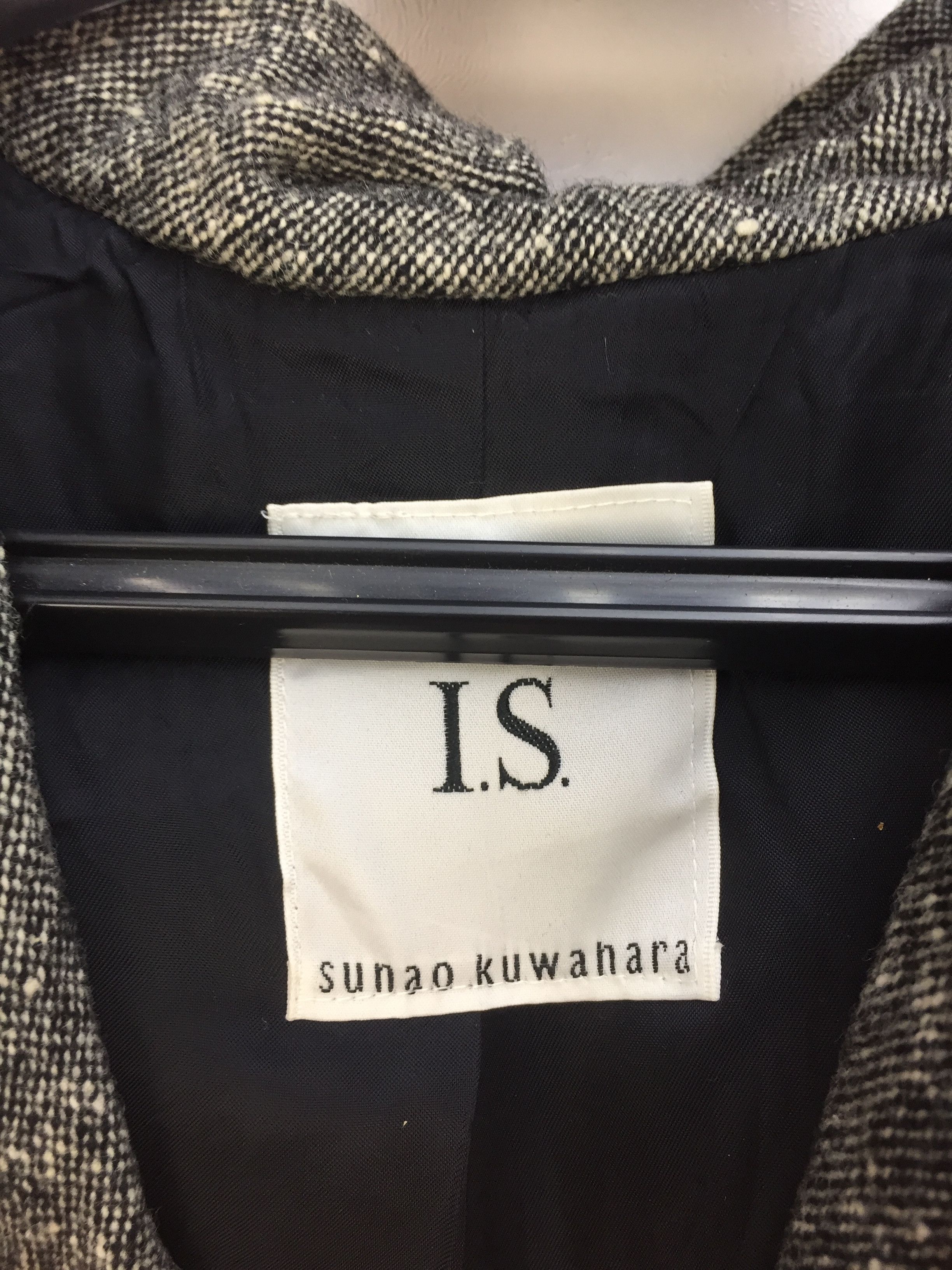 Issey Miyake IS SUNAO KUWAHARA ISSEY MIYAKE WOOL JACKET Size US M / EU 48-50 / 2 - 4 Thumbnail