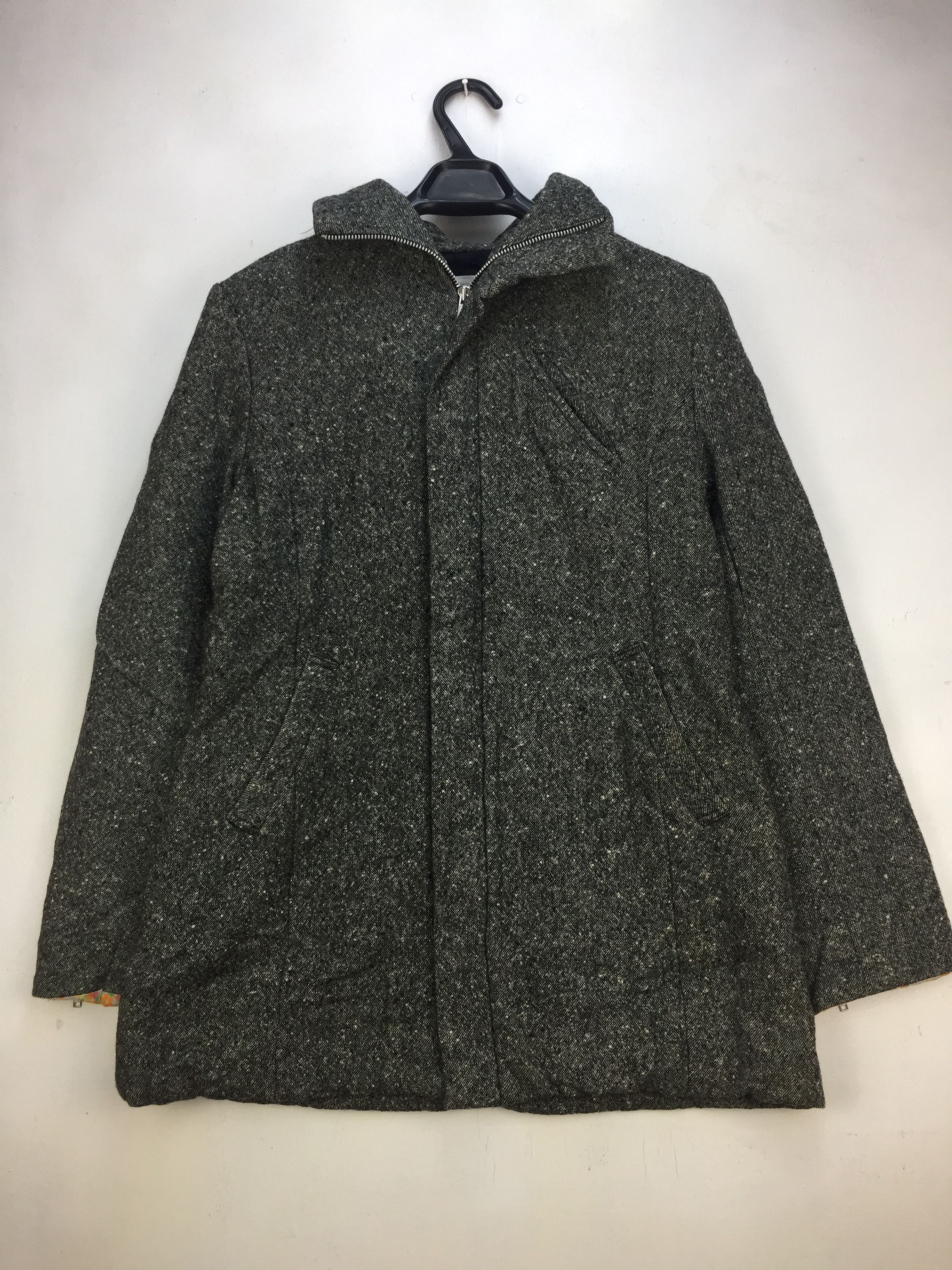 Issey Miyake IS SUNAO KUWAHARA ISSEY MIYAKE WOOL JACKET Size US M / EU 48-50 / 2 - 1 Thumbnail