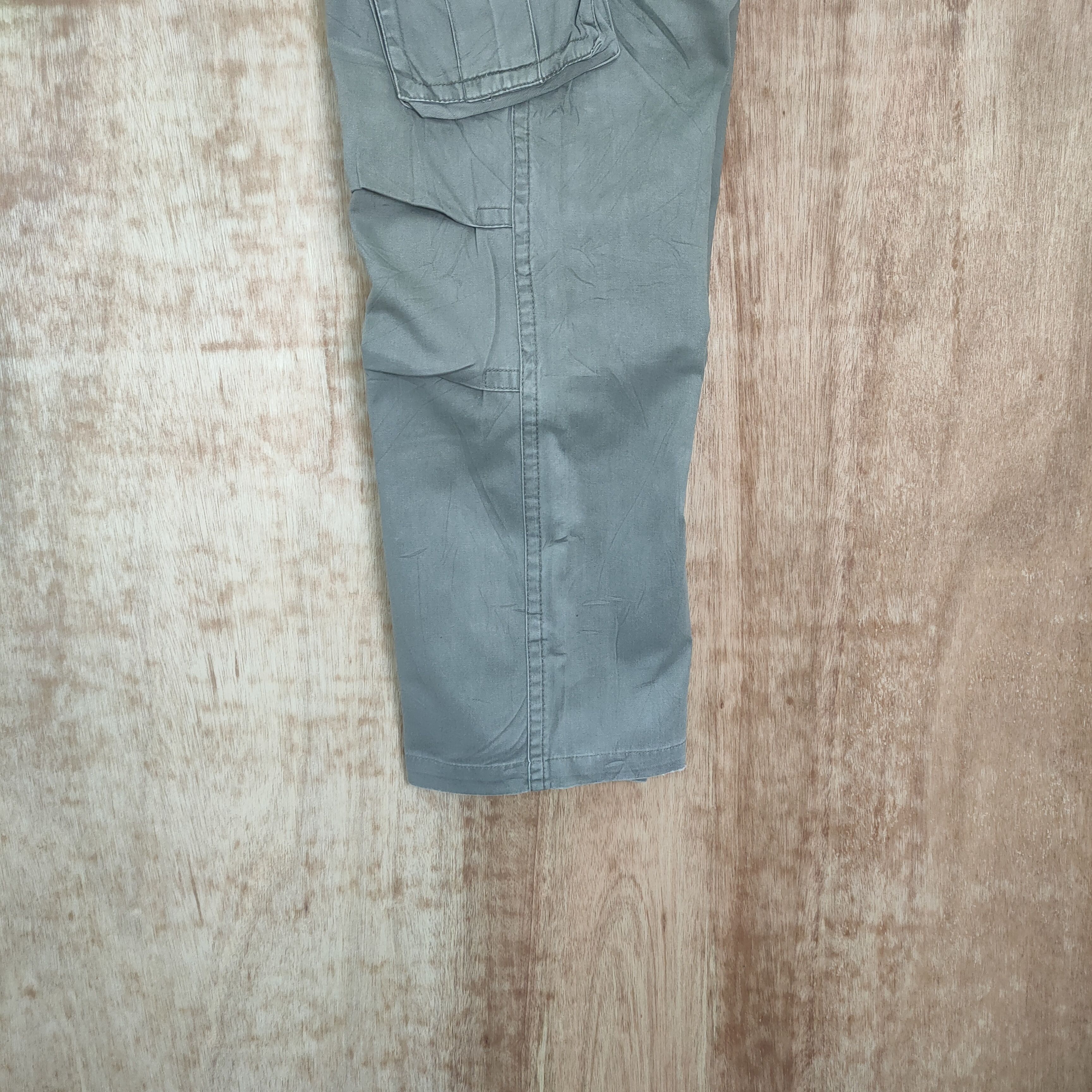 Japanese Brand VINTAGE VILLAND GREY BAGGY CARGO PANTS Size US 34 / EU 50 - 11 Thumbnail