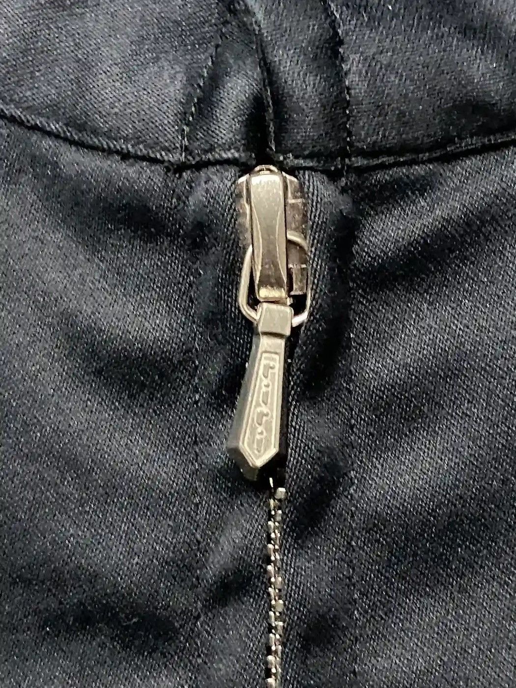 90's agnès b. HOMME PARIS MA-1 ririジップ 1990s agnes b. homme - cotton rib jacket made in France 