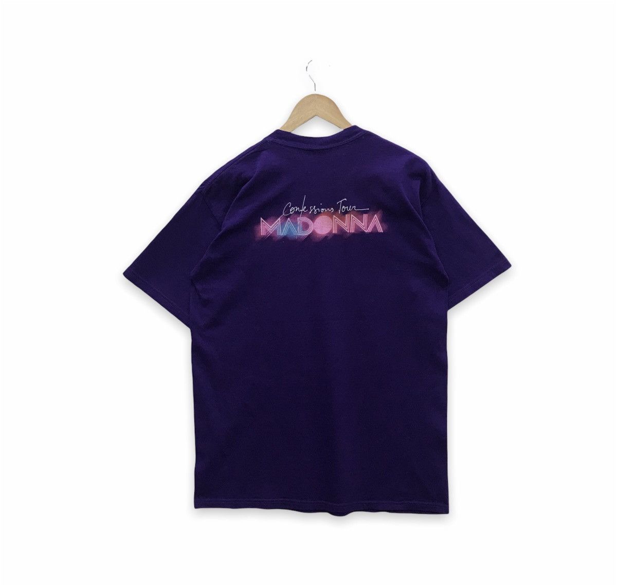Band Tees × Gildan Rare!! Madonna Solo Singer Tour Tee Size US M / EU 48-50 / 2 - 2 Thumbnail