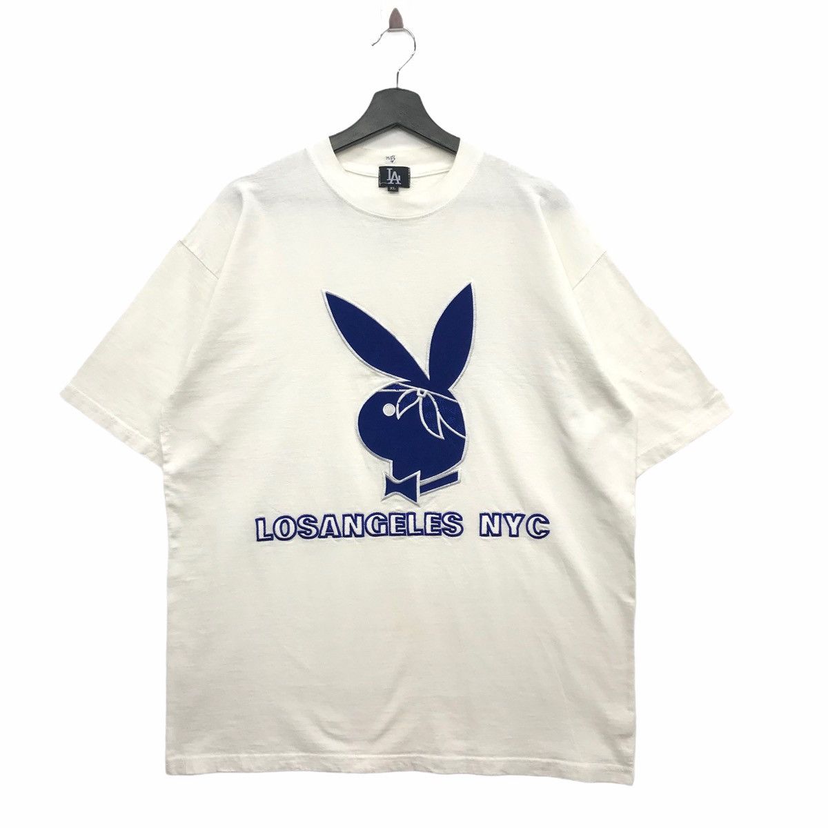 Playboy × Vintage *Vintage PLAYBOY LOSANGELES NYC big logo Size US XL / EU 56 / 4 - 1 Thumbnail