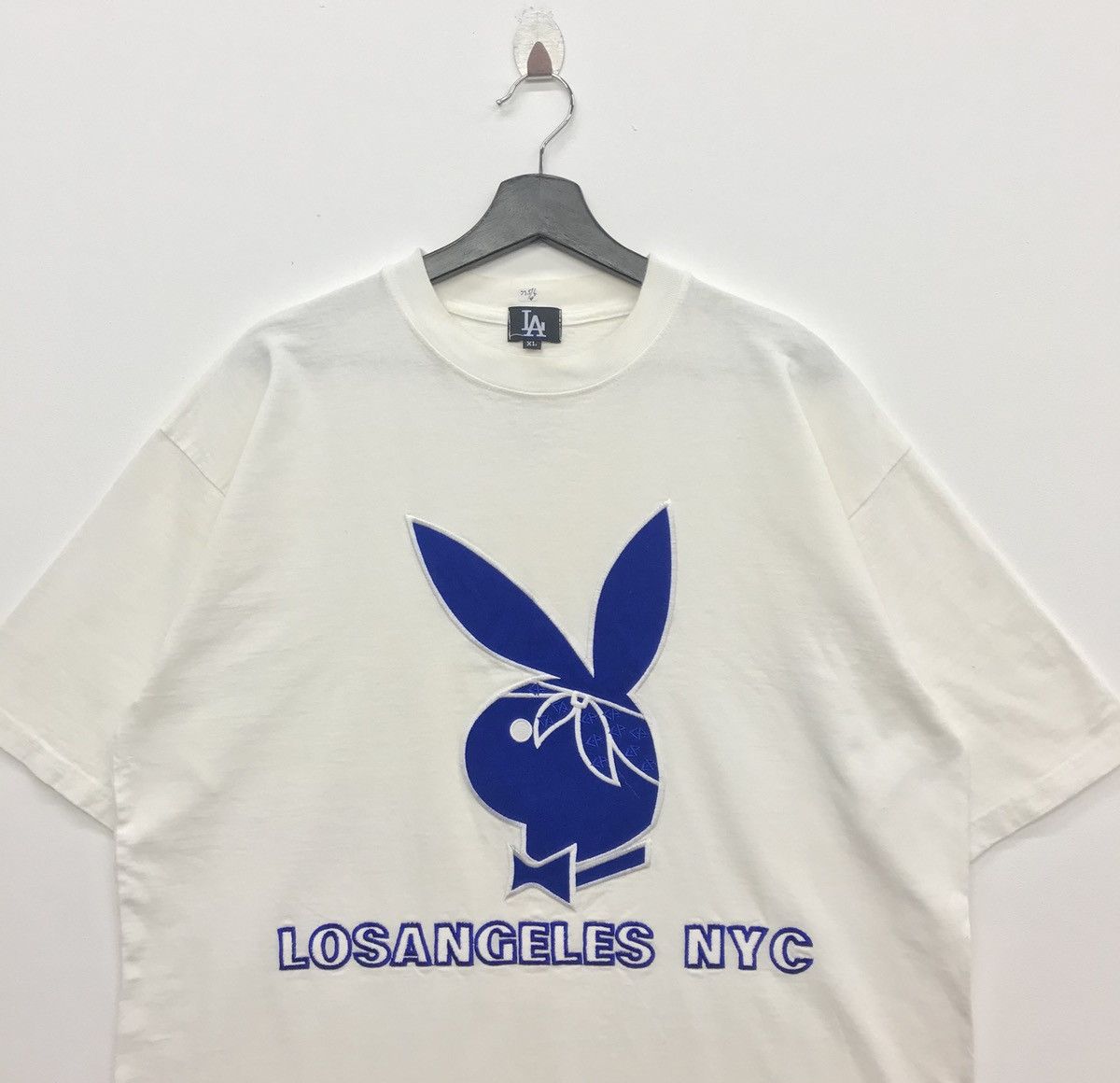 Playboy × Vintage *Vintage PLAYBOY LOSANGELES NYC big logo Size US XL / EU 56 / 4 - 3 Thumbnail