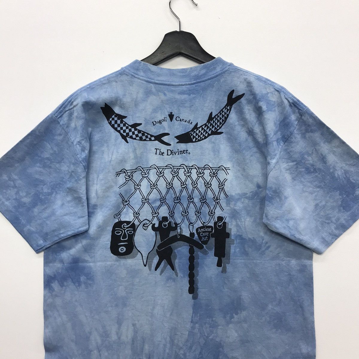 Vintage Rare!! Vintage Dagoli Art Animal Graphic Tee Tye Dye Size US L / EU 52-54 / 3 - 11 Thumbnail