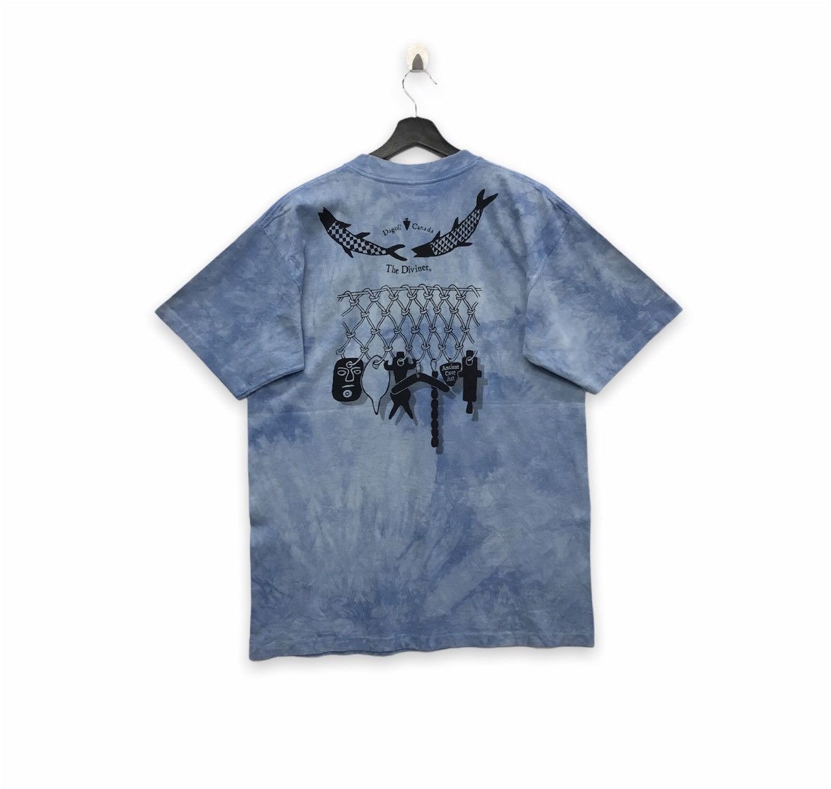 Vintage Rare!! Vintage Dagoli Art Animal Graphic Tee Tye Dye Size US L / EU 52-54 / 3 - 2 Thumbnail