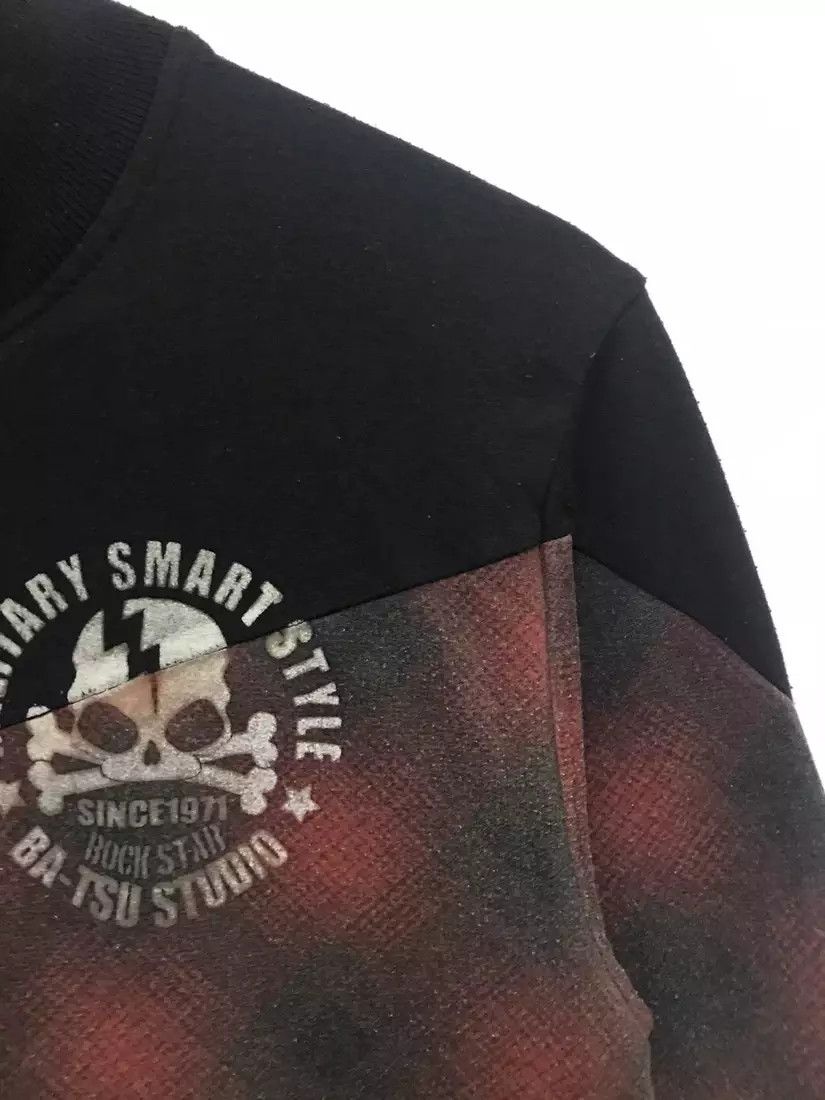 Japanese Brand BA-TSUSTUDIO Rock Star Hoodie Big Skull Mastermind Inspired Size US S / EU 44-46 / 1 - 5 Thumbnail