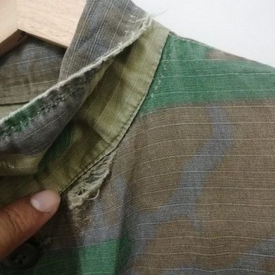Japanese Brand × Vintage Vintage military camouflage jacket military wear Size US S / EU 44-46 / 1 - 9 Thumbnail