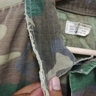 Japanese Brand × Vintage Vintage military camouflage jacket military wear Size US S / EU 44-46 / 1 - 11 Thumbnail