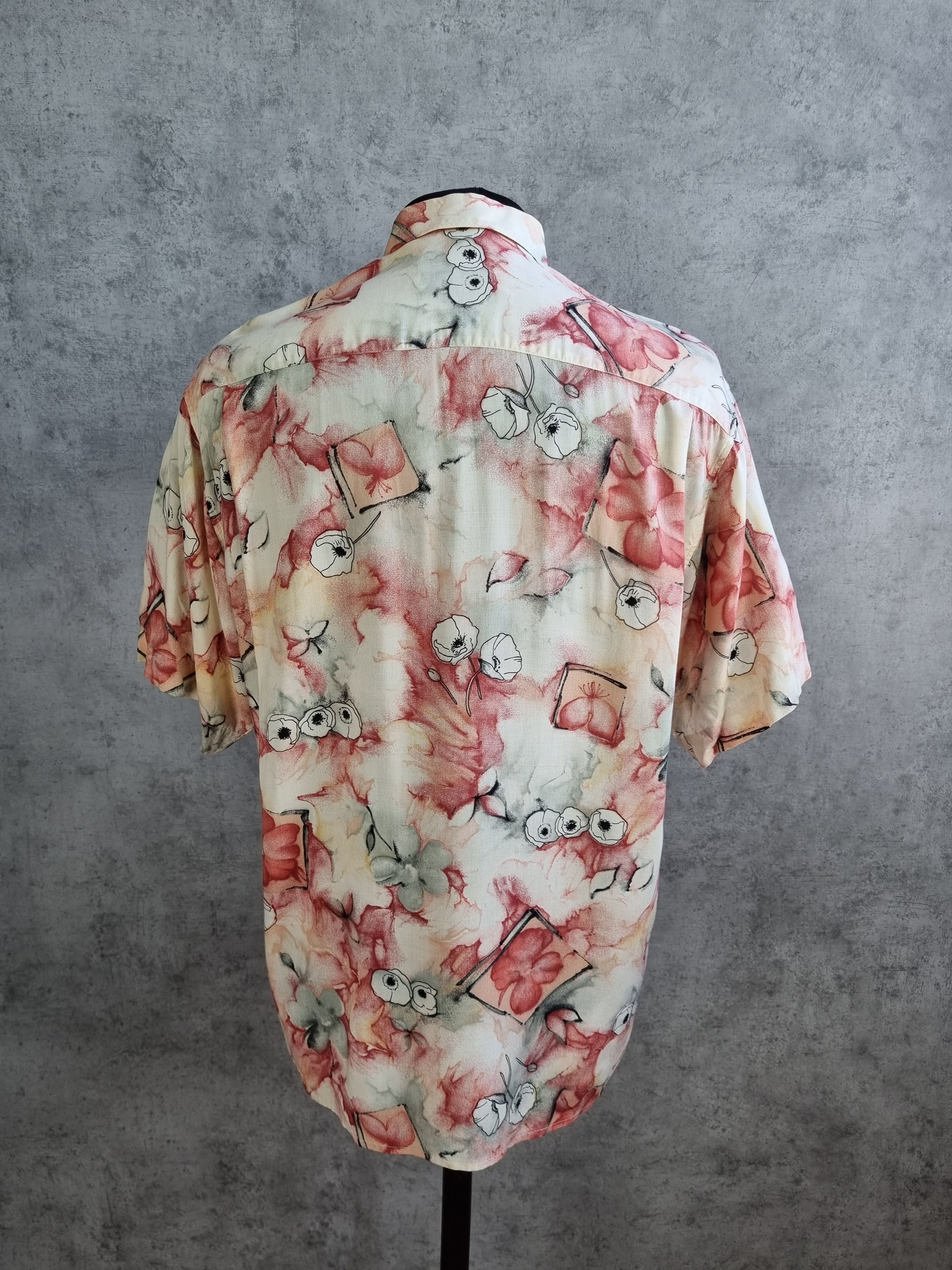 Cowboy Equipment 90s Golfer's Painting Hawaiian Shirt Dries Van Noten Style Size US M / EU 48-50 / 2 - 8 Thumbnail