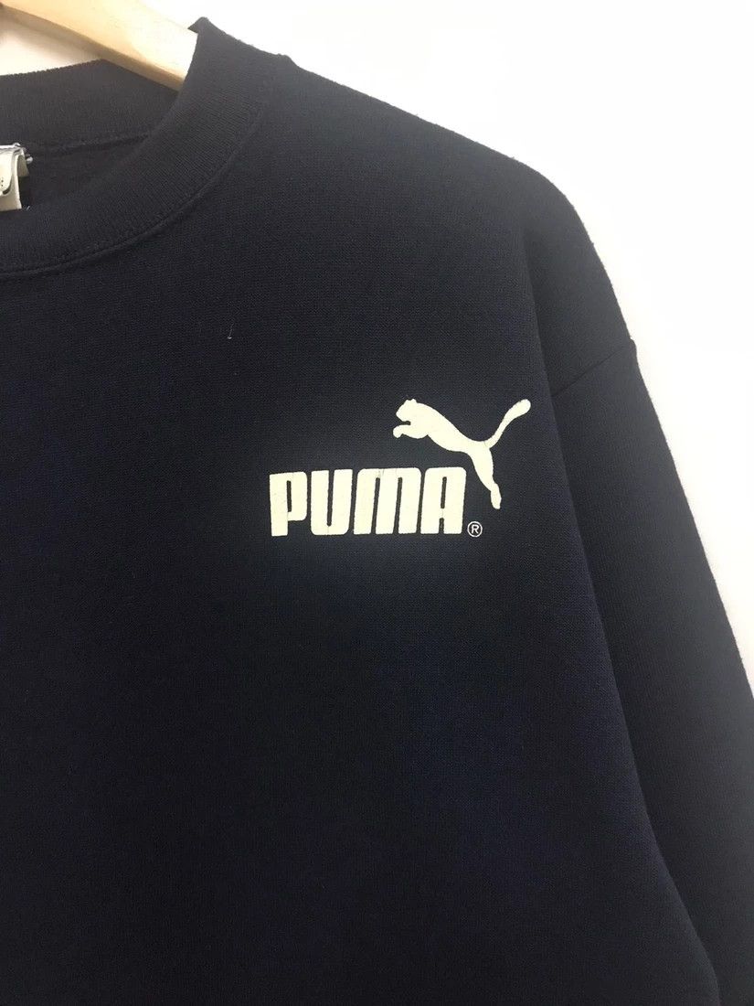 Japanese Brand × Puma Puma Sweatshirt Big Logo Crewneck Pullover Size US L / EU 52-54 / 3 - 5 Thumbnail