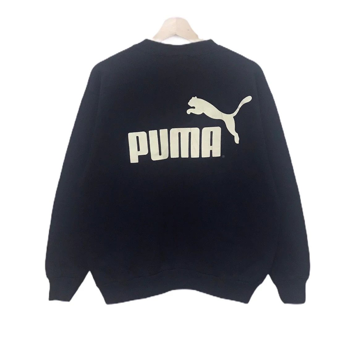 Japanese Brand × Puma Puma Sweatshirt Big Logo Crewneck Pullover Size US L / EU 52-54 / 3 - 1 Thumbnail