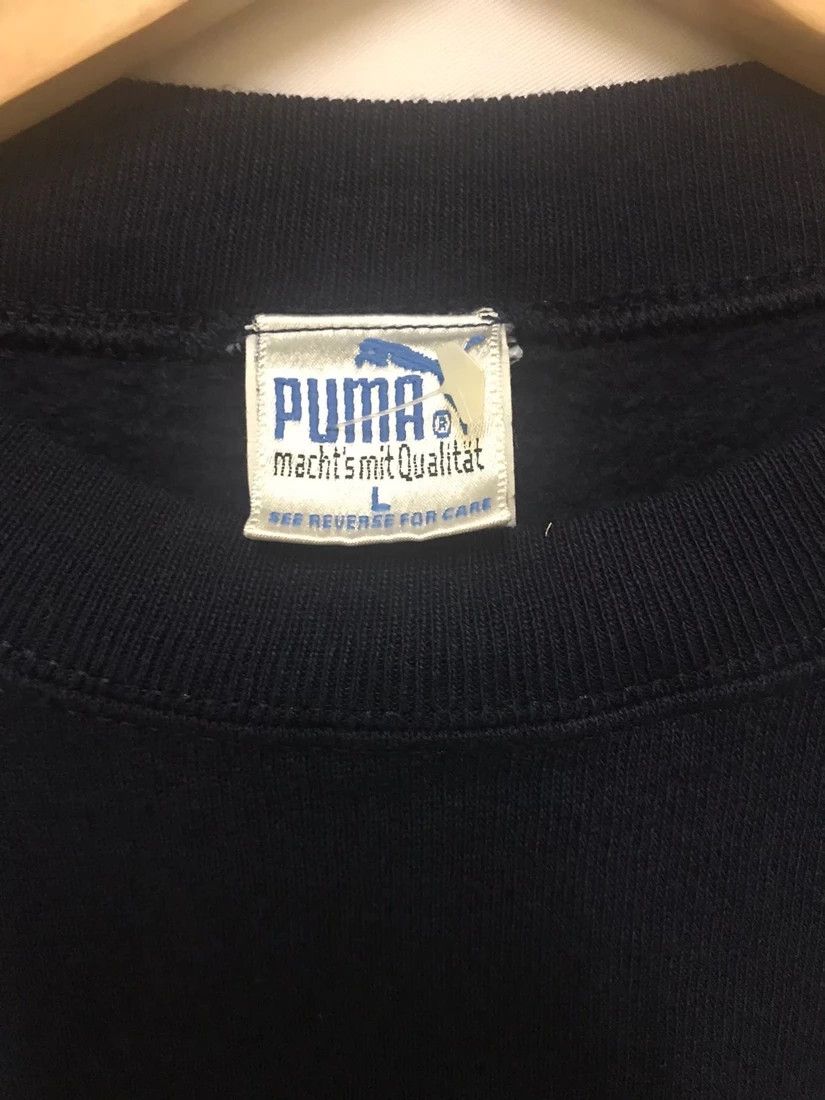 Japanese Brand × Puma Puma Sweatshirt Big Logo Crewneck Pullover Size US L / EU 52-54 / 3 - 6 Thumbnail