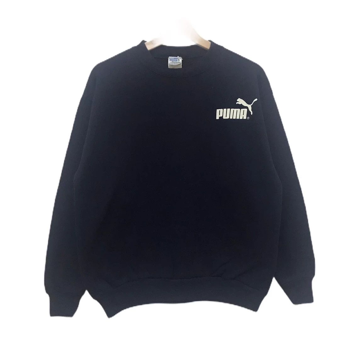 Japanese Brand × Puma Puma Sweatshirt Big Logo Crewneck Pullover Size US L / EU 52-54 / 3 - 2 Thumbnail