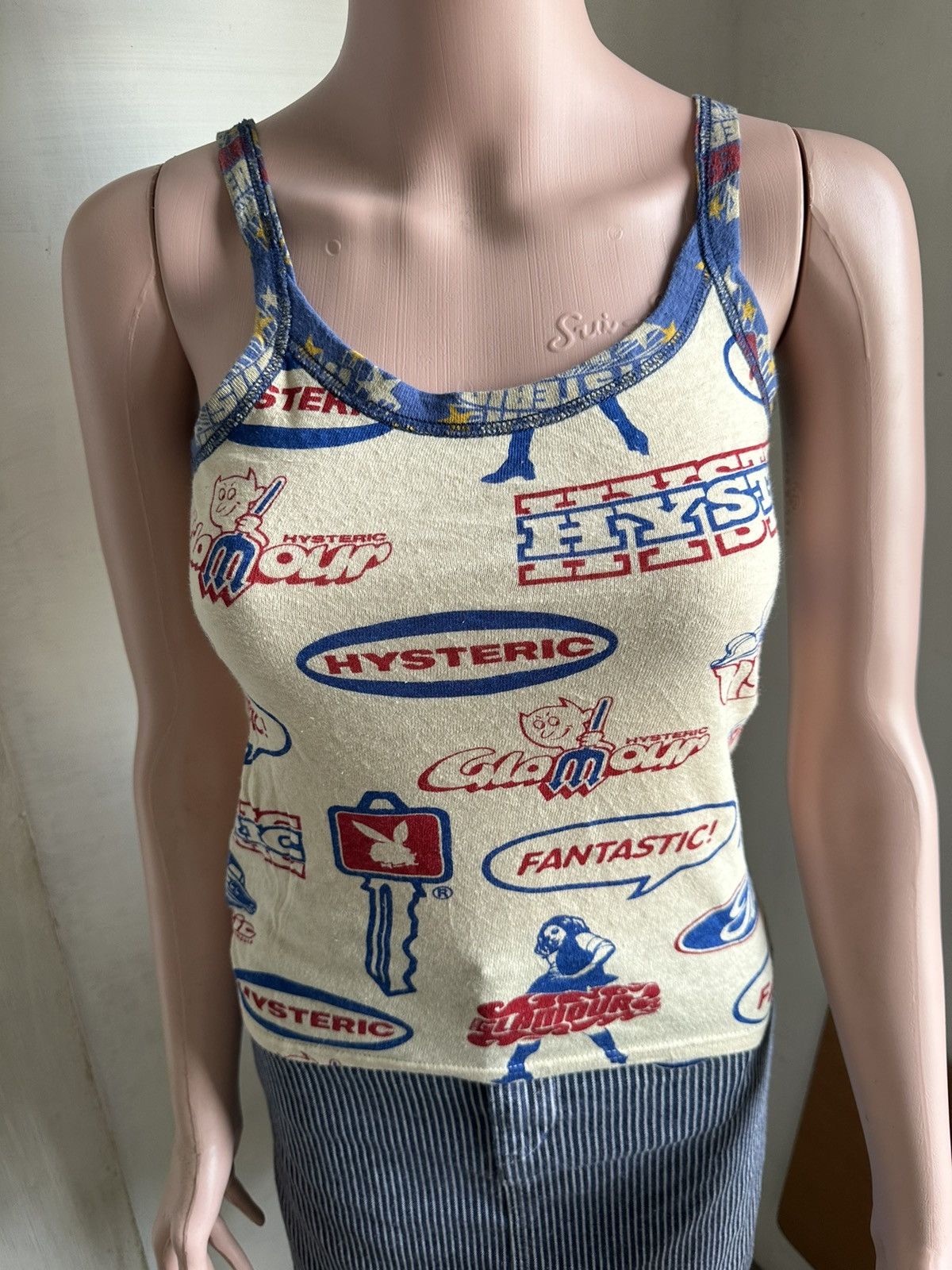 Hysteric Glamour × Japanese Brand Vintage Iconic Hysteric Glamour Art Sleeveless Size S / US 4 / IT 40 - 3 Thumbnail