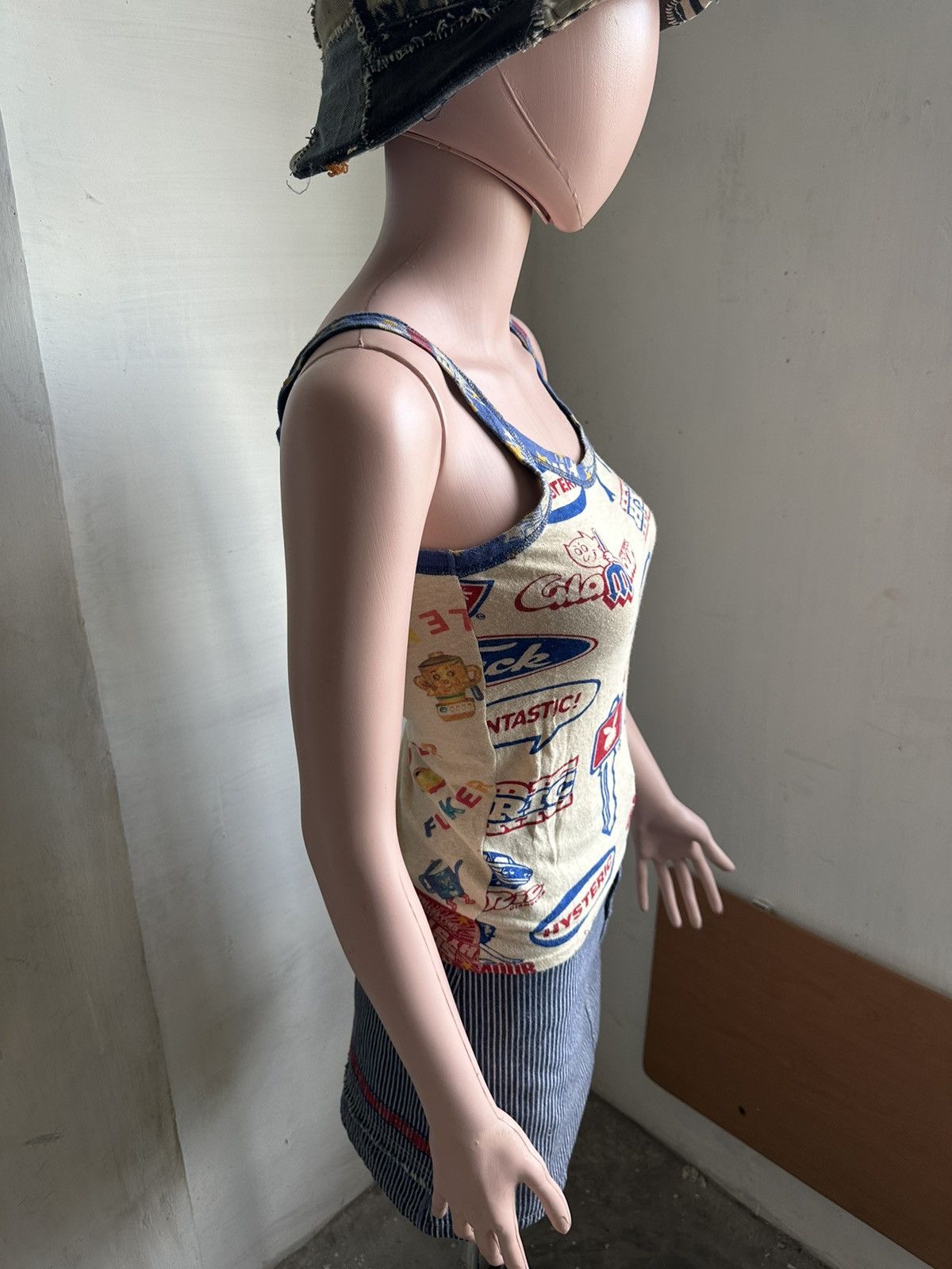 Hysteric Glamour × Japanese Brand Vintage Iconic Hysteric Glamour Art Sleeveless Size S / US 4 / IT 40 - 4 Thumbnail