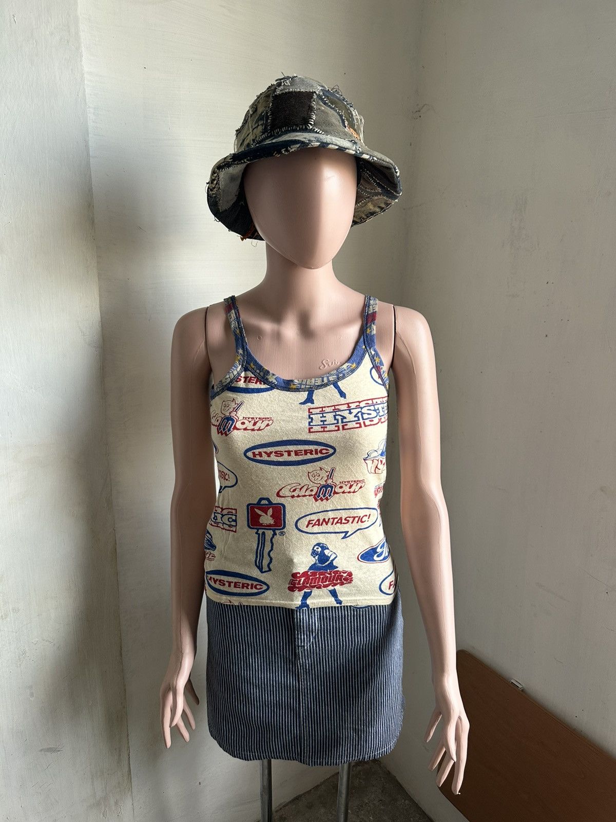 Hysteric Glamour × Japanese Brand Vintage Iconic Hysteric Glamour Art Sleeveless Size S / US 4 / IT 40 - 2 Thumbnail
