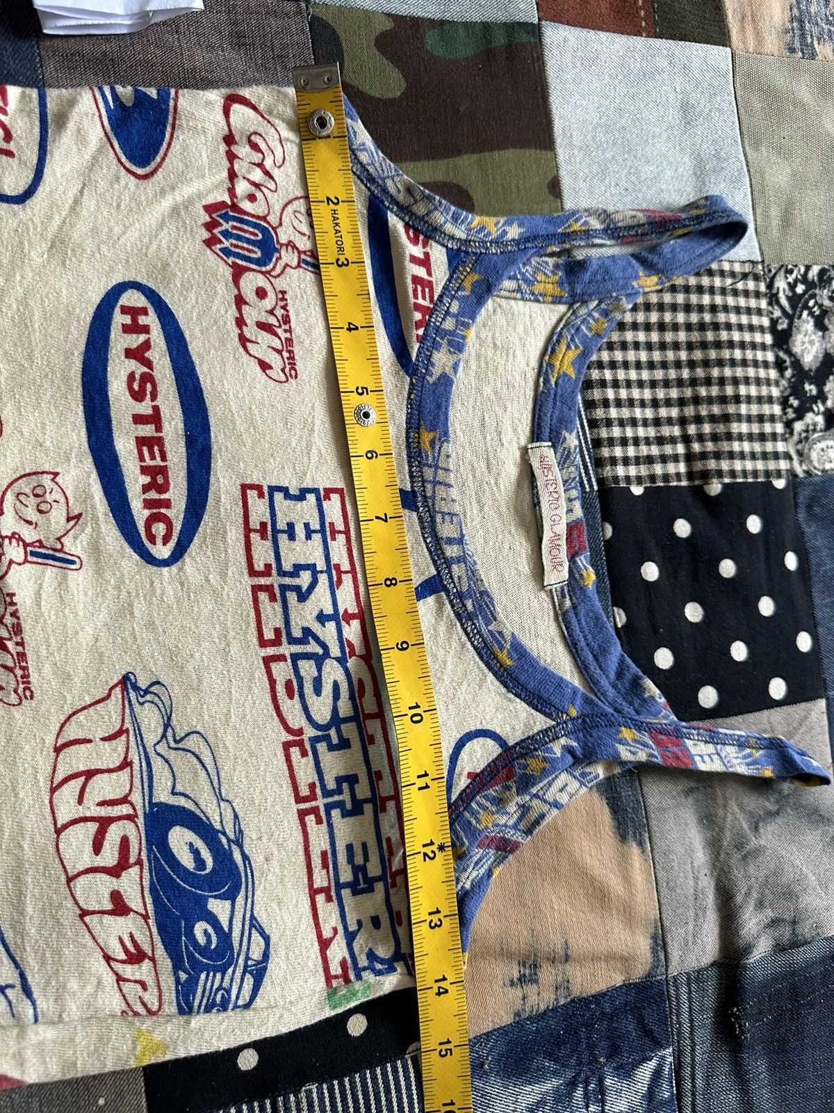 Hysteric Glamour × Japanese Brand Vintage Iconic Hysteric Glamour Art Sleeveless Size S / US 4 / IT 40 - 10 Thumbnail