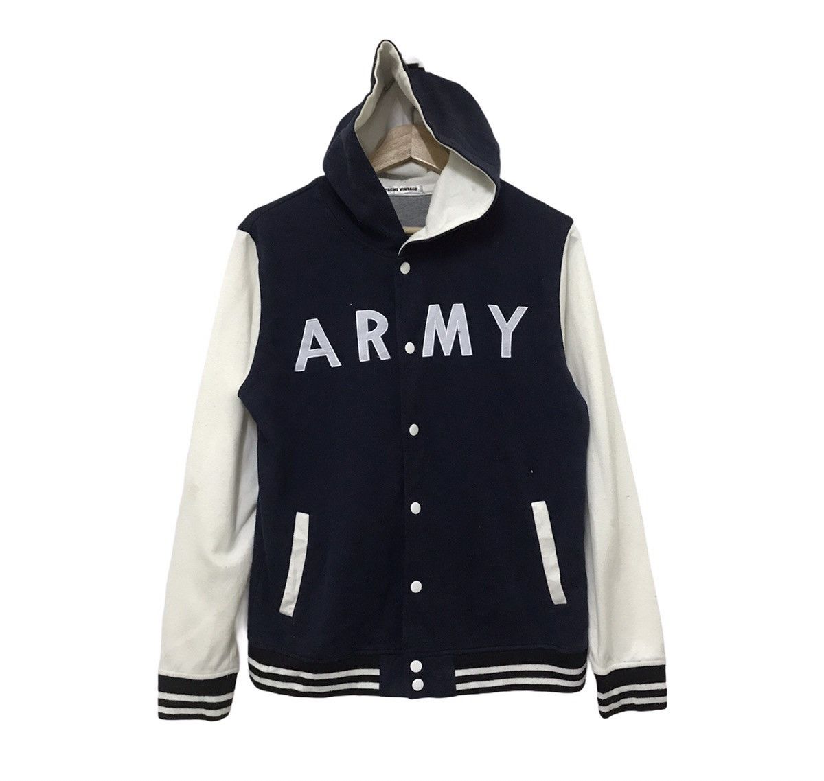 Japanese Brand Apache Vintage Varsity Hoodie Jacket Size US M / EU 48-50 / 2 - 1 Thumbnail