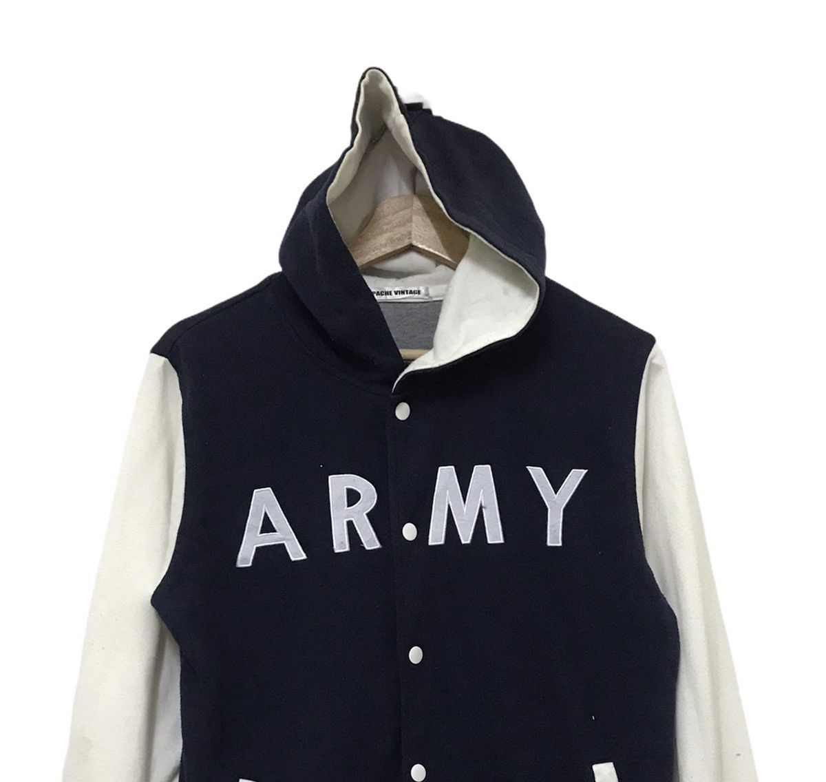 Japanese Brand Apache Vintage Varsity Hoodie Jacket Size US M / EU 48-50 / 2 - 3 Thumbnail
