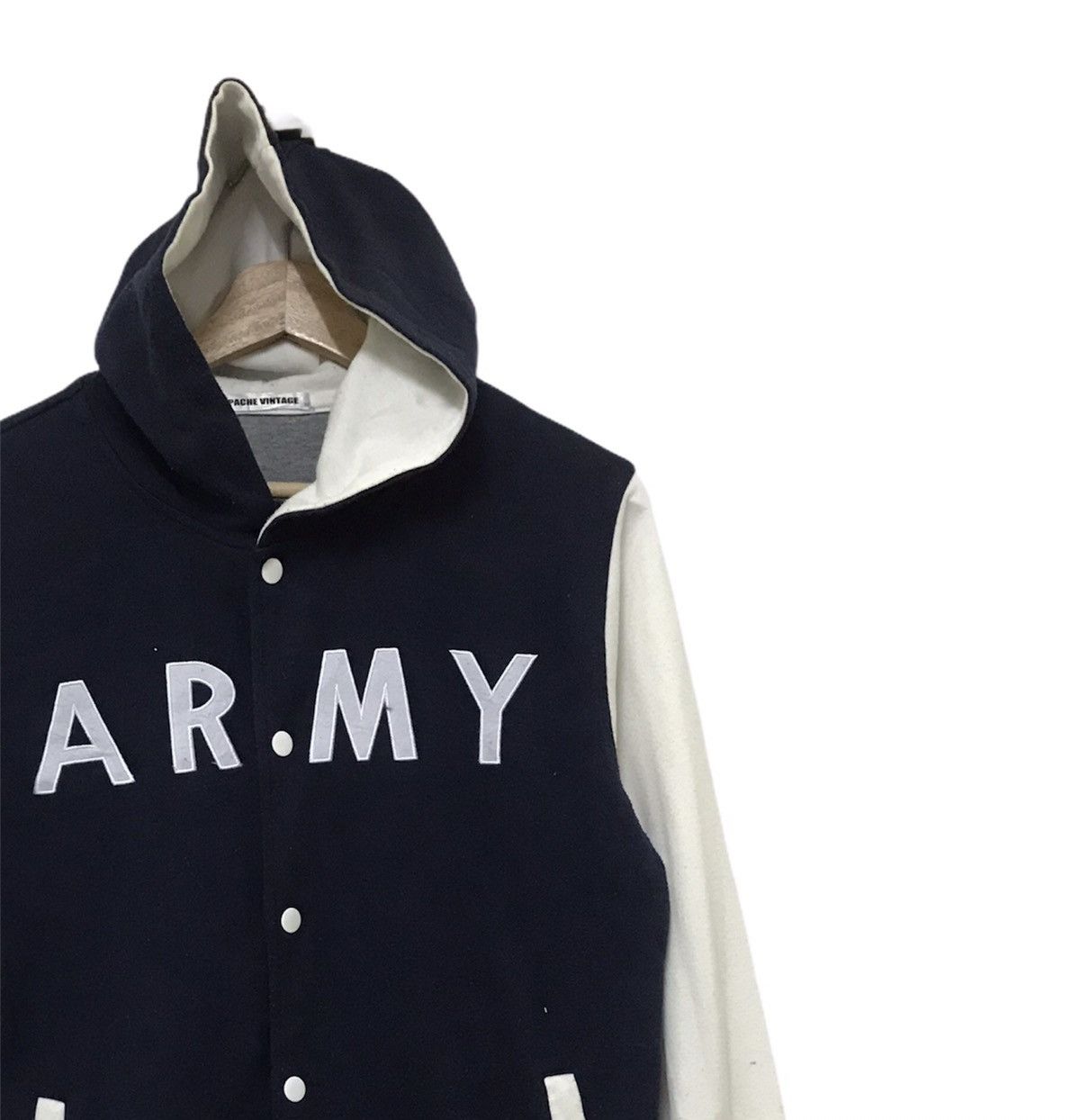 Japanese Brand Apache Vintage Varsity Hoodie Jacket Size US M / EU 48-50 / 2 - 4 Thumbnail