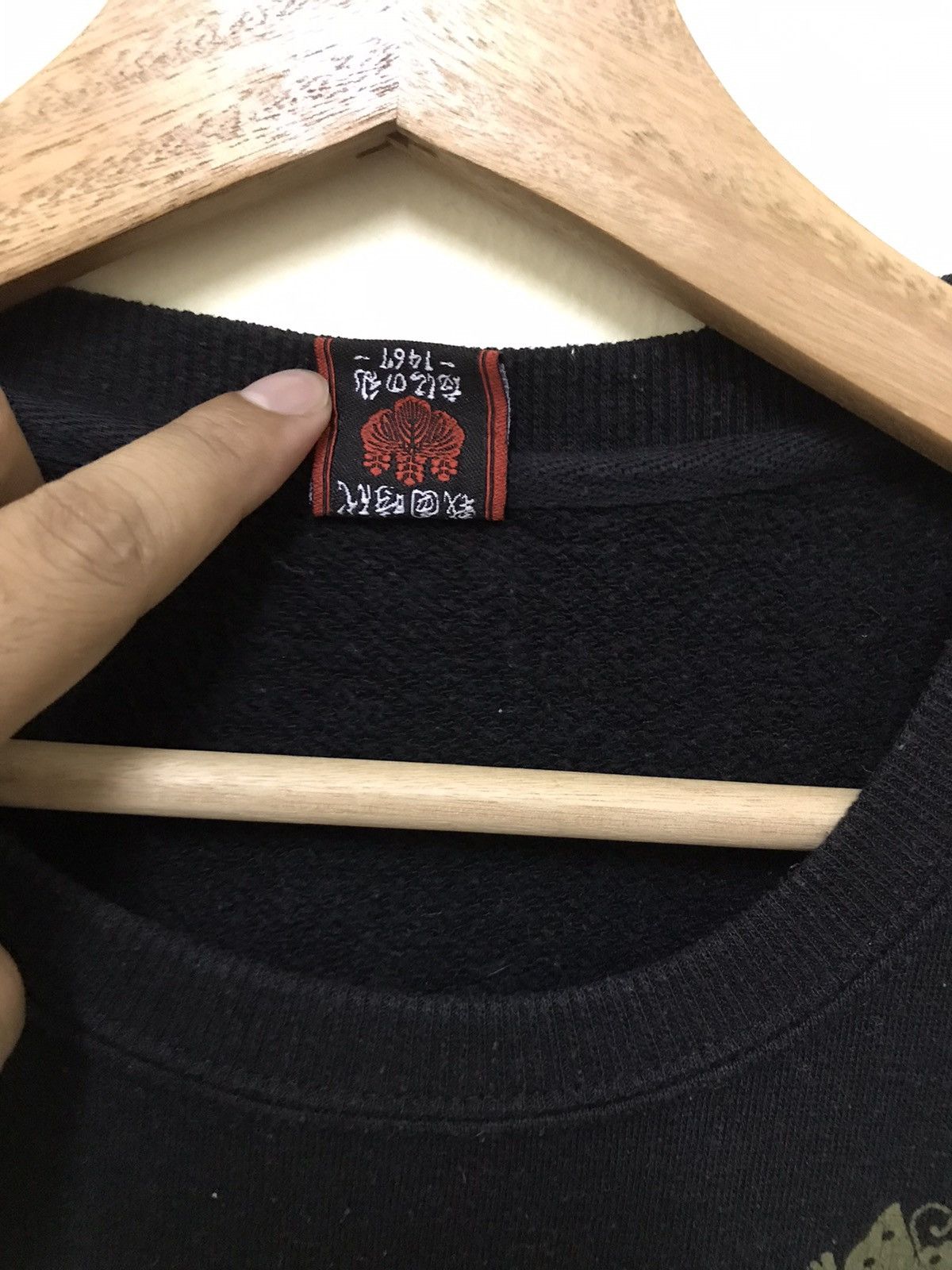 Japanese Brand Vintage Sukajan Souvenir Dragon Sweatshirt Big Logo Size US M / EU 48-50 / 2 - 8 Thumbnail