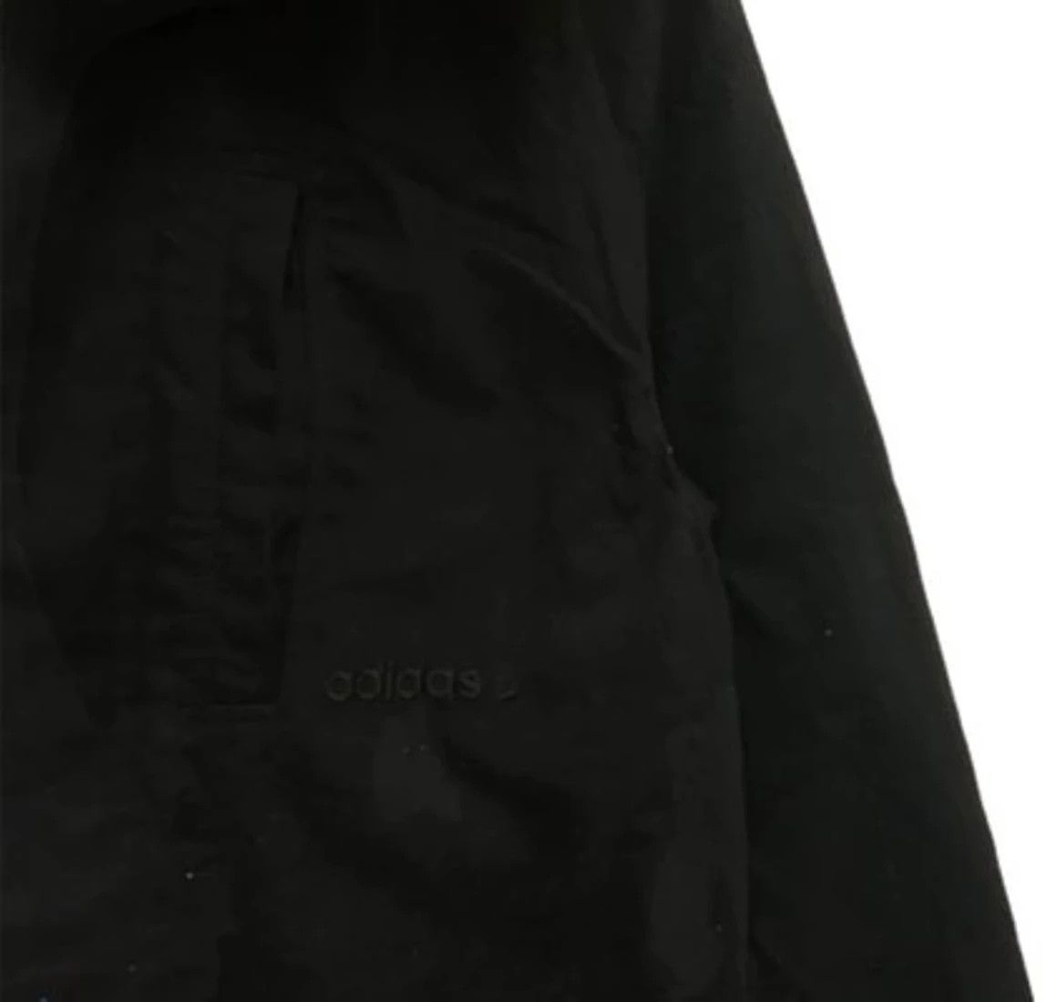 Adidas × Vintage ADIDAS BLACK PARKAS HOODIE Size US M / EU 48-50 / 2 - 4 Thumbnail