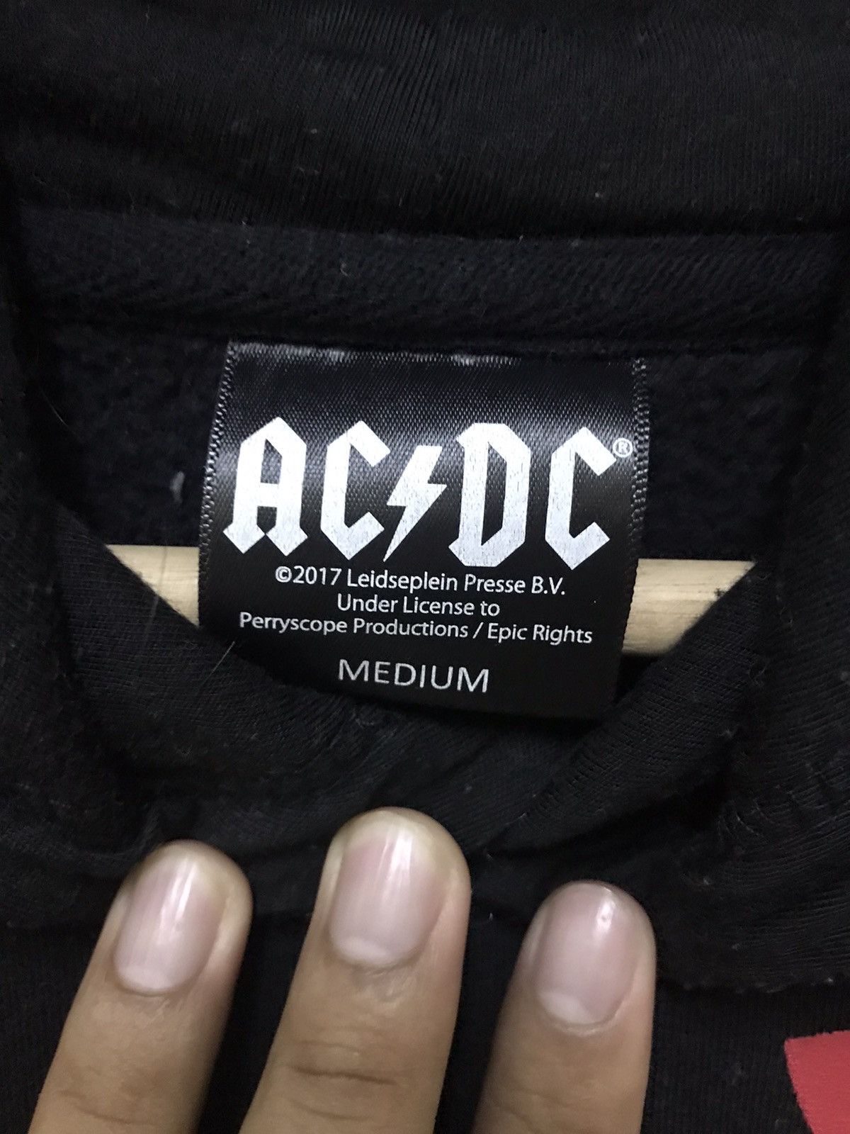 AC/DC × Band Tees ACDC Rock Band Hoodie Sweatshirt Size US S / EU 44-46 / 1 - 9 Thumbnail