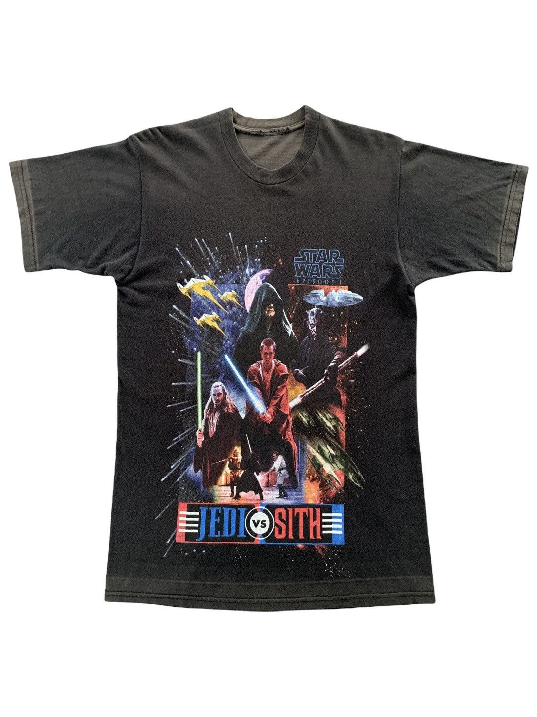 Vintage STAR WARS Jedi vs sith Star wars episode 1 shirt shop