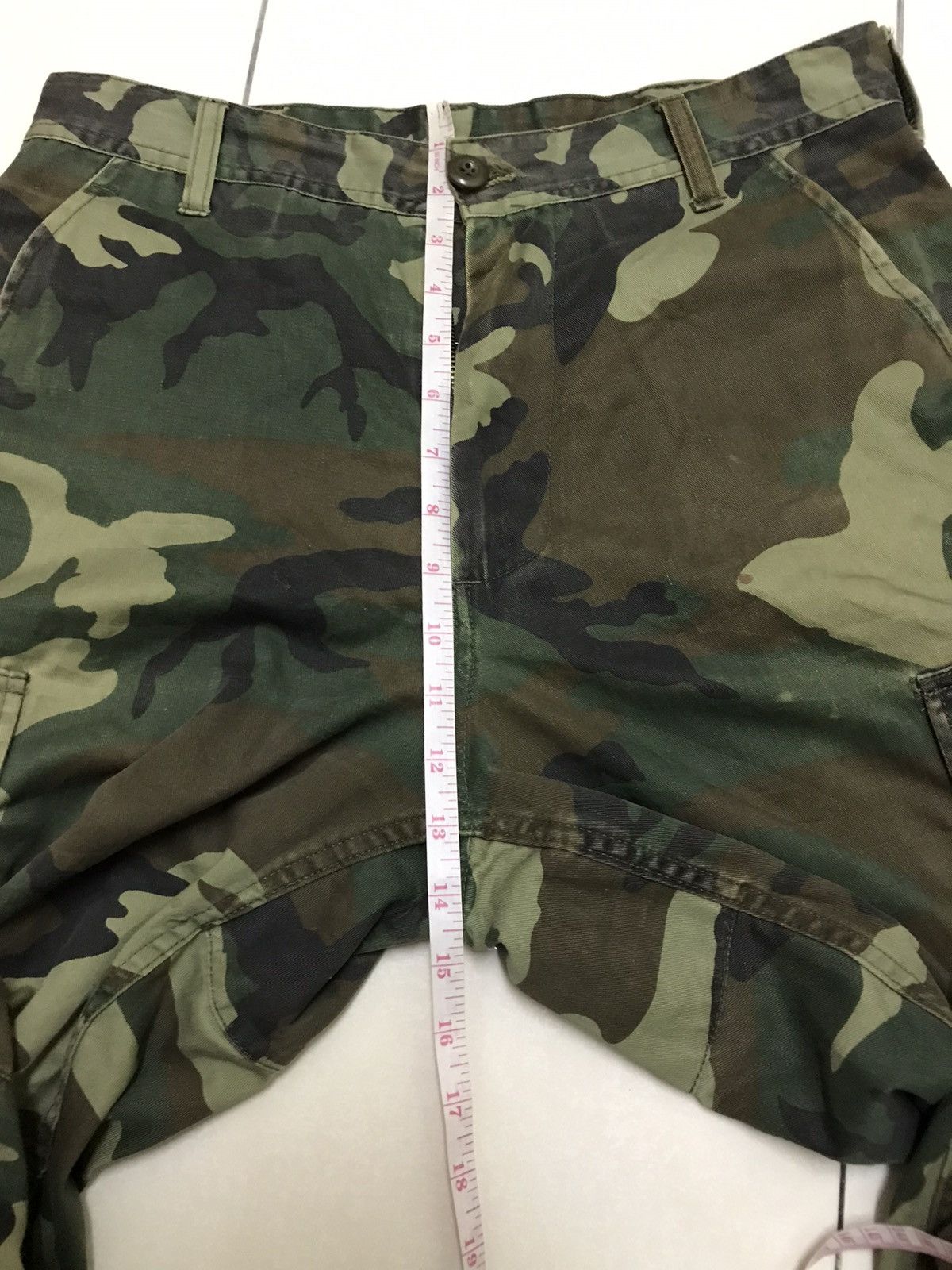 Japanese Brand Japanese Cargo Pants Multipocket Camouflage Army Military Size US 30 / EU 46 - 9 Thumbnail
