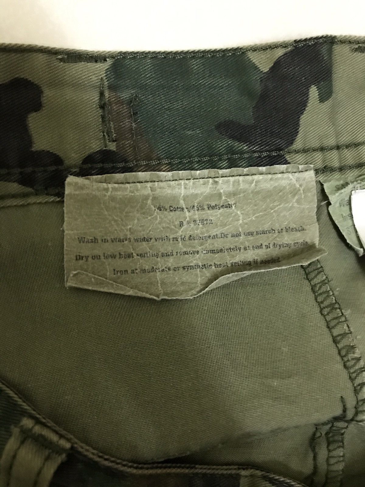 Japanese Brand Japanese Cargo Pants Multipocket Camouflage Army Military Size US 30 / EU 46 - 12 Thumbnail