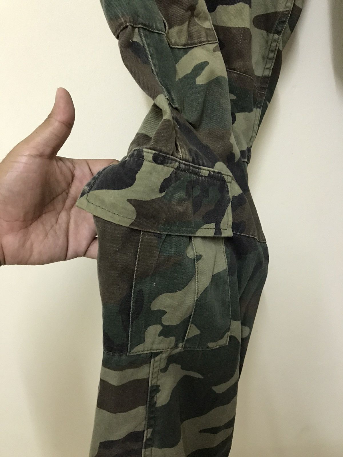 Japanese Brand Japanese Cargo Pants Multipocket Camouflage Army Military Size US 30 / EU 46 - 5 Thumbnail
