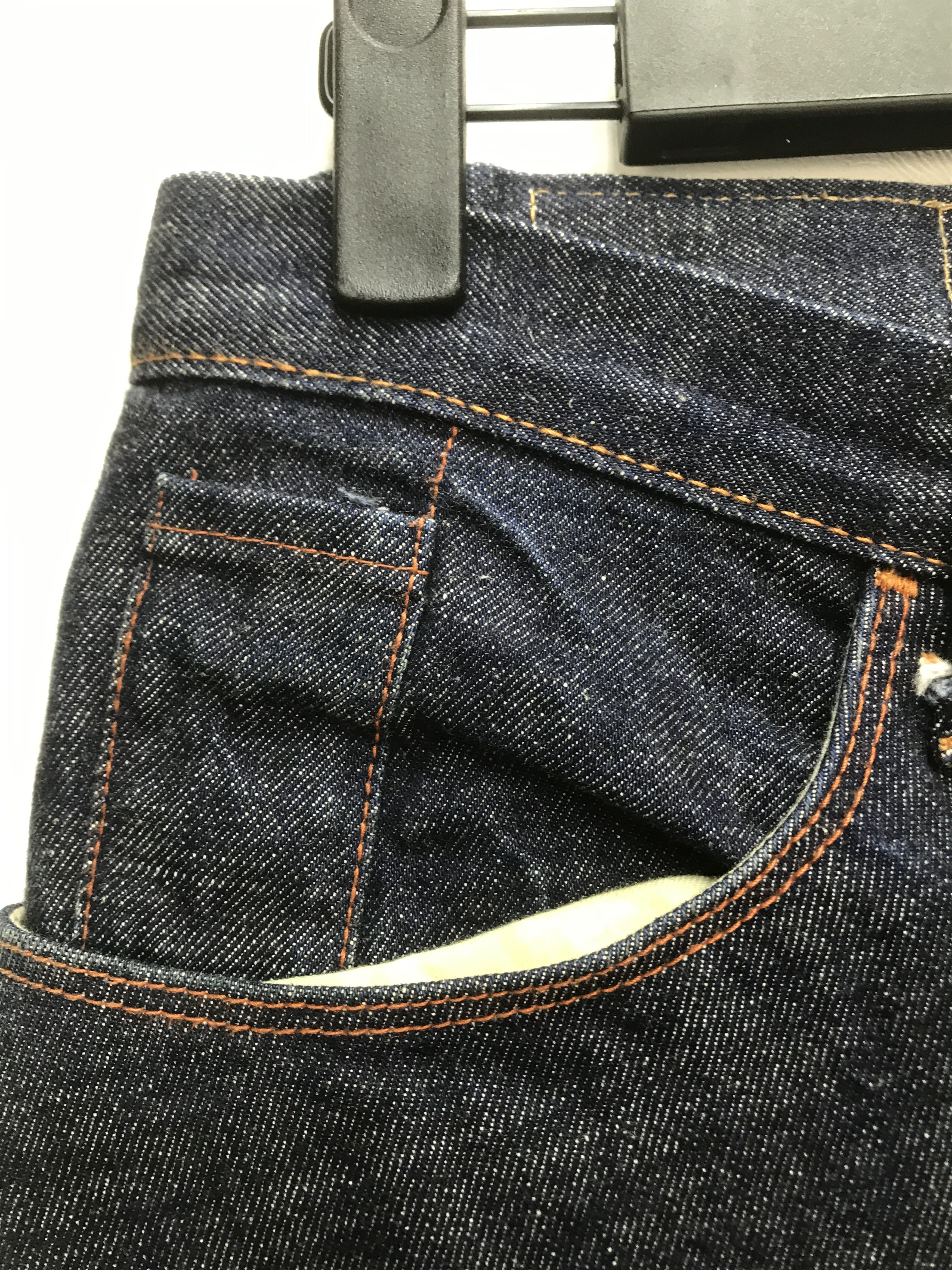 Japanese Brand KATO TOOLS PROJECT SELVEDGE RED LINE MADE IN JAPAN PANT Size US 31 - 5 Thumbnail