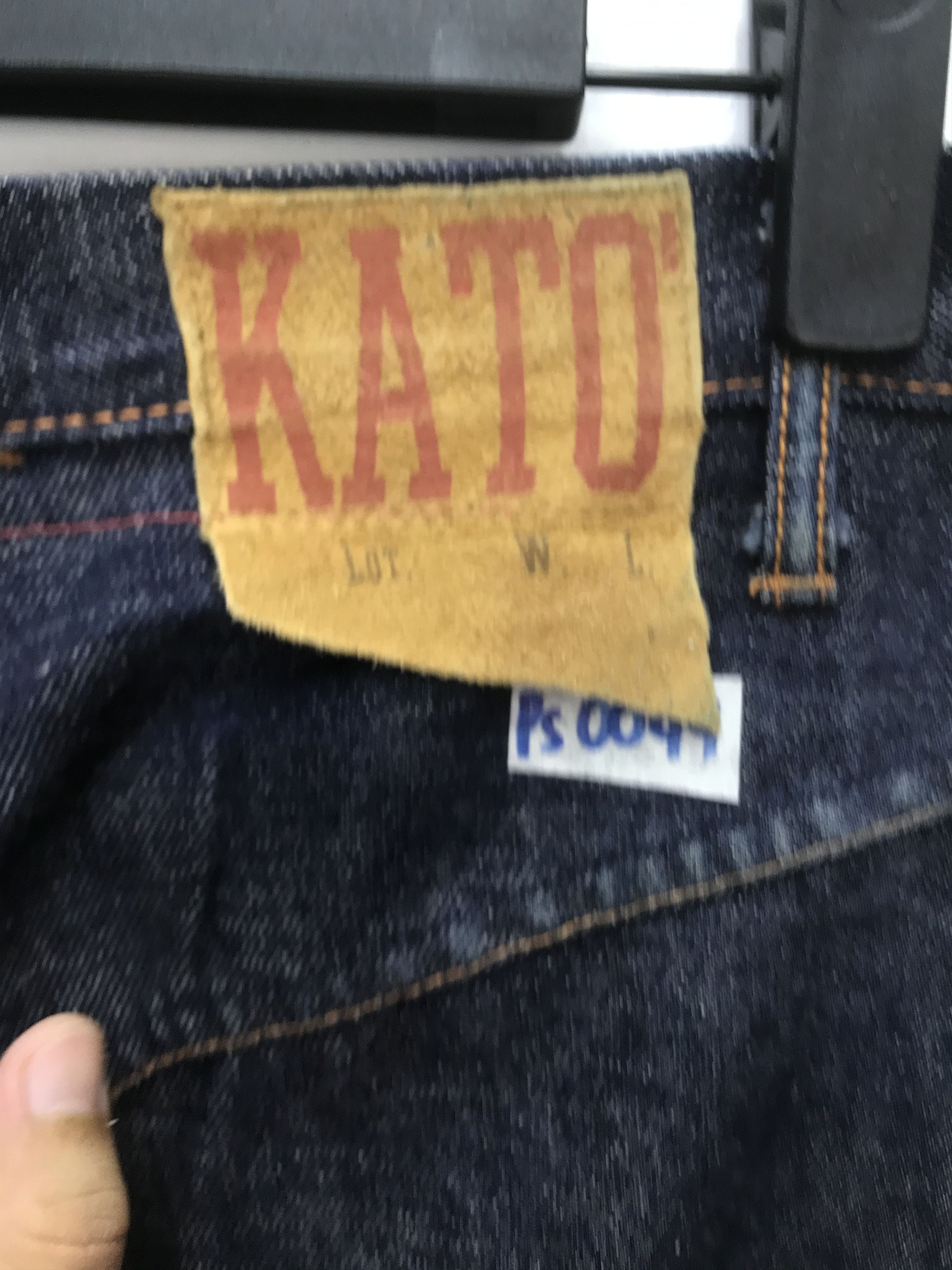 Japanese Brand KATO TOOLS PROJECT SELVEDGE RED LINE MADE IN JAPAN PANT Size US 31 - 9 Thumbnail