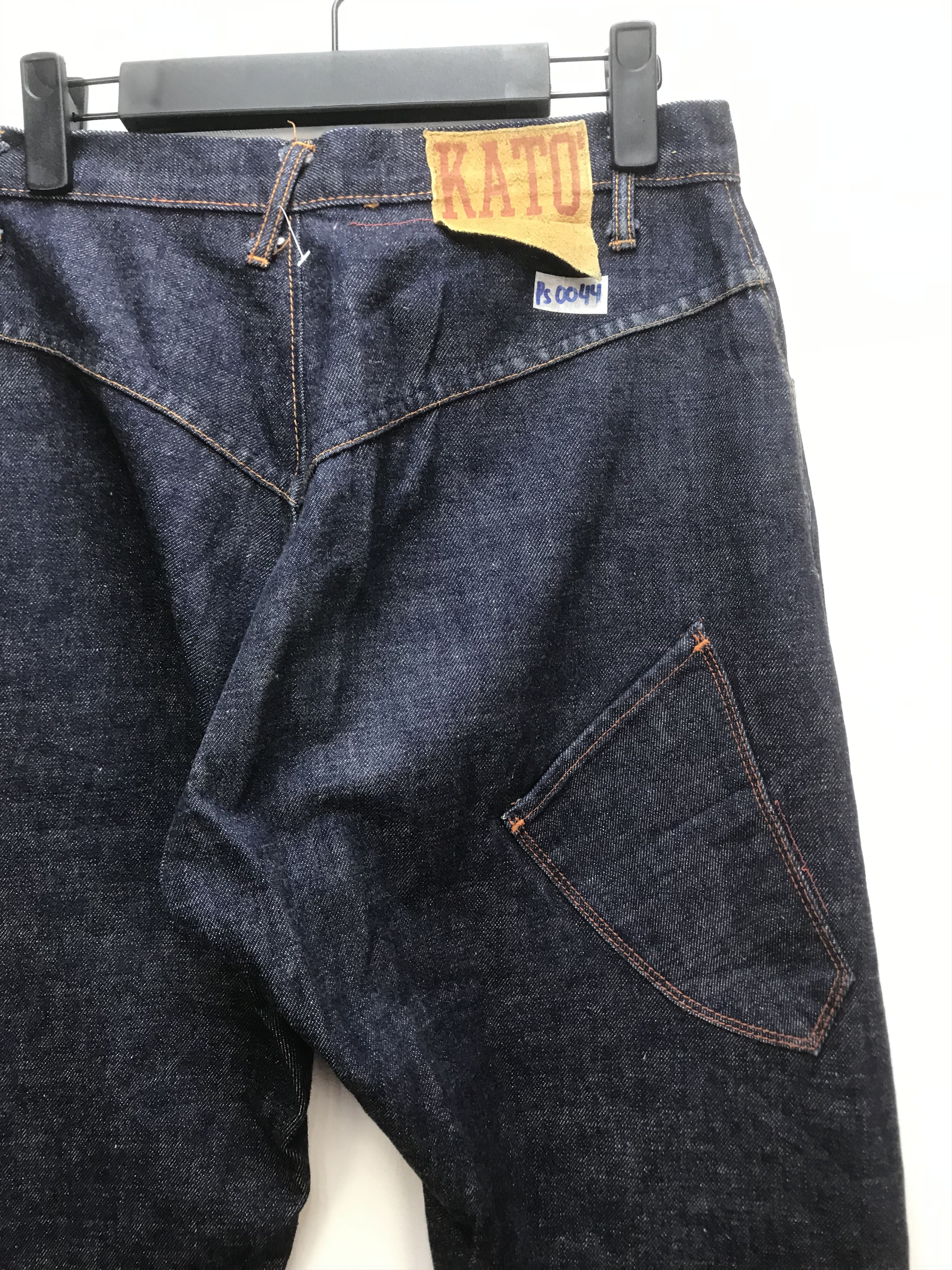 Japanese Brand KATO TOOLS PROJECT SELVEDGE RED LINE MADE IN JAPAN PANT Size US 31 - 3 Thumbnail