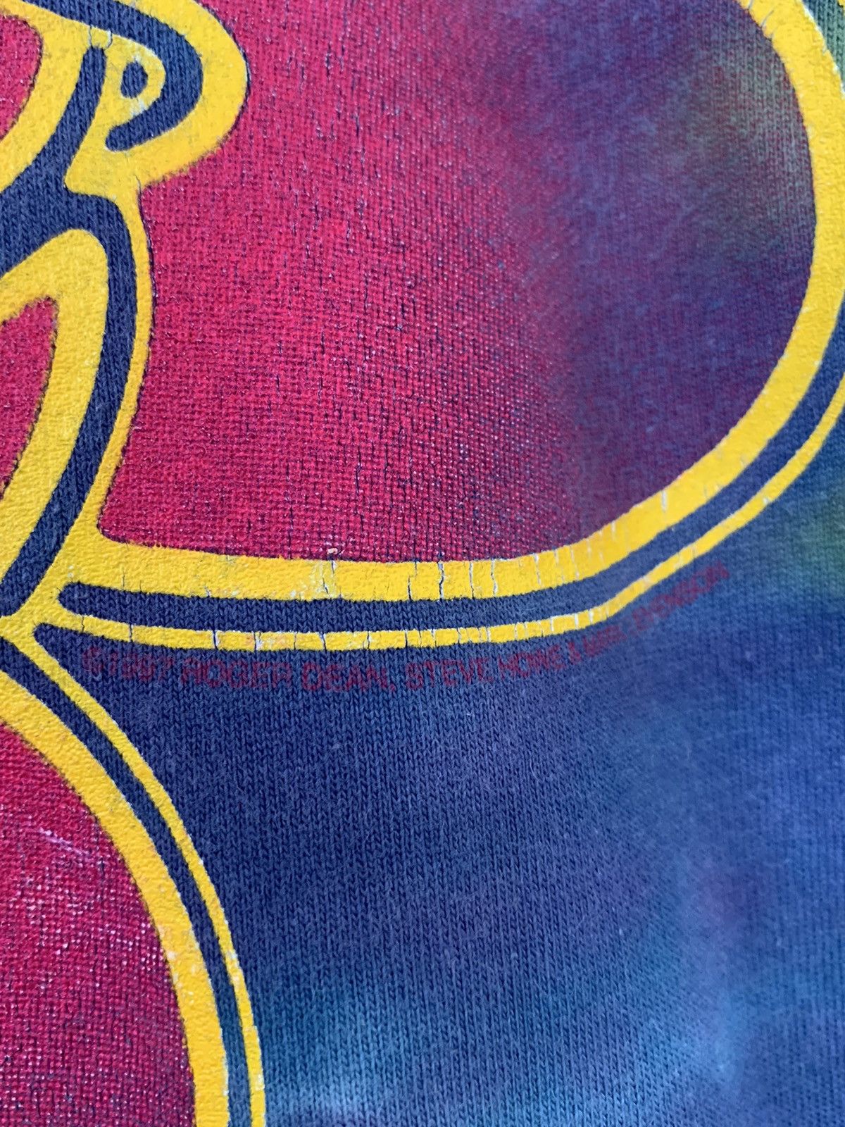 Band Tees Vintage YES Band Tie Dye 1997 T-Shirt Size US L / EU 52-54 / 3 - 4 Thumbnail