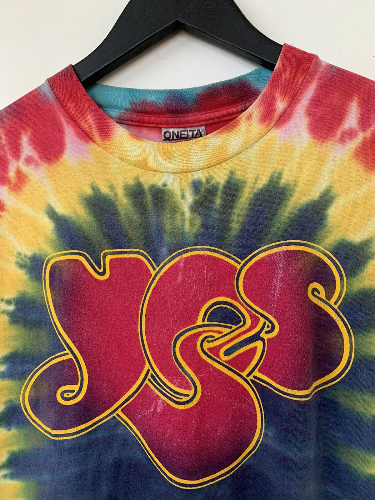 Band Tees Vintage YES Band Tie Dye 1997 T-Shirt Size US L / EU 52-54 / 3 - 3 Thumbnail