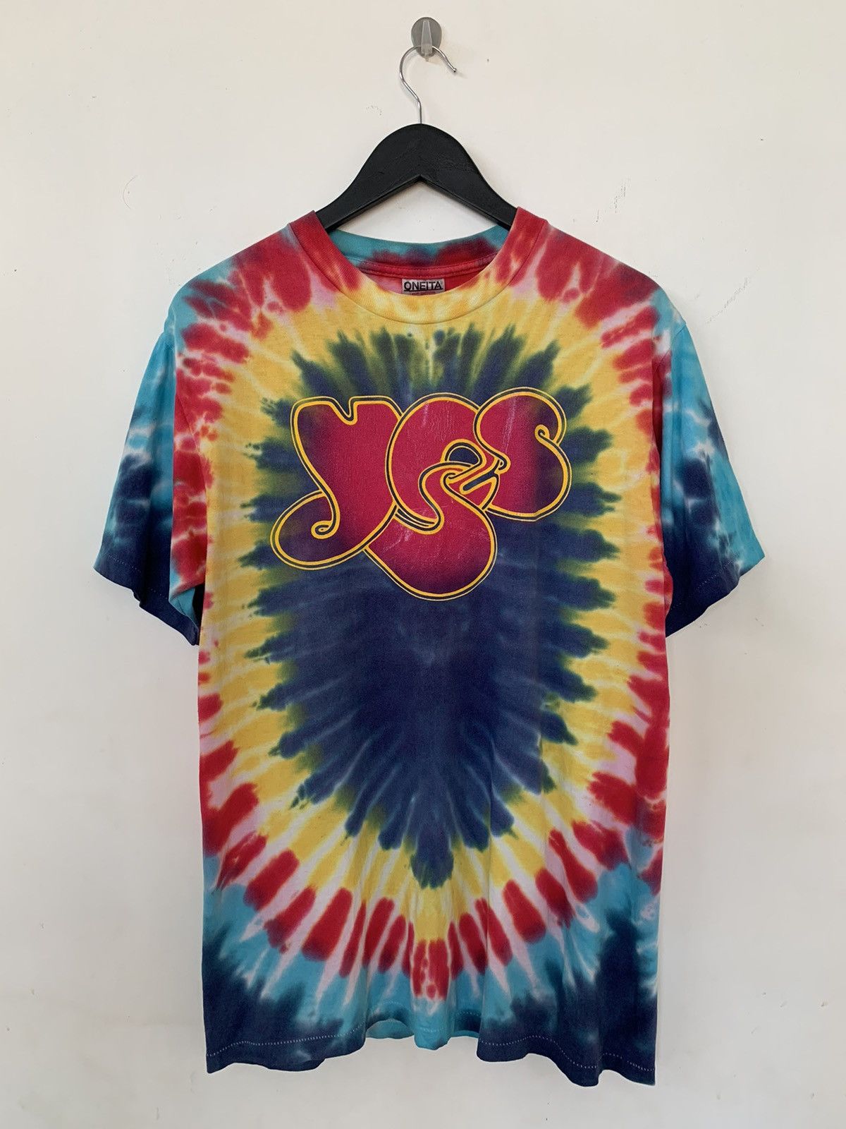 Band Tees Vintage YES Band Tie Dye 1997 T-Shirt Size US L / EU 52-54 / 3 - 1 Thumbnail