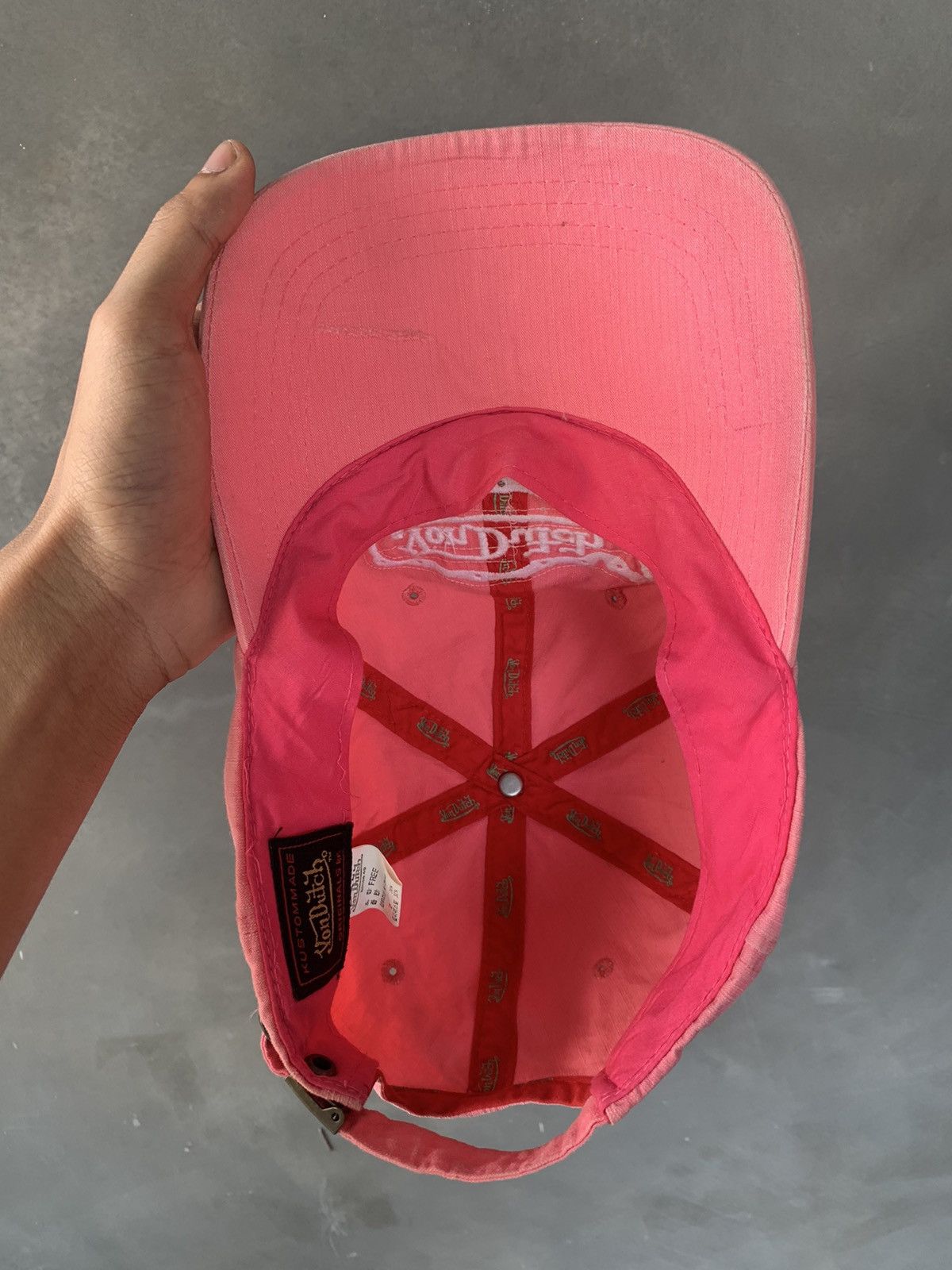 Von Dutch Von Dutch Pink Hat Size ONE SIZE - 3 Thumbnail