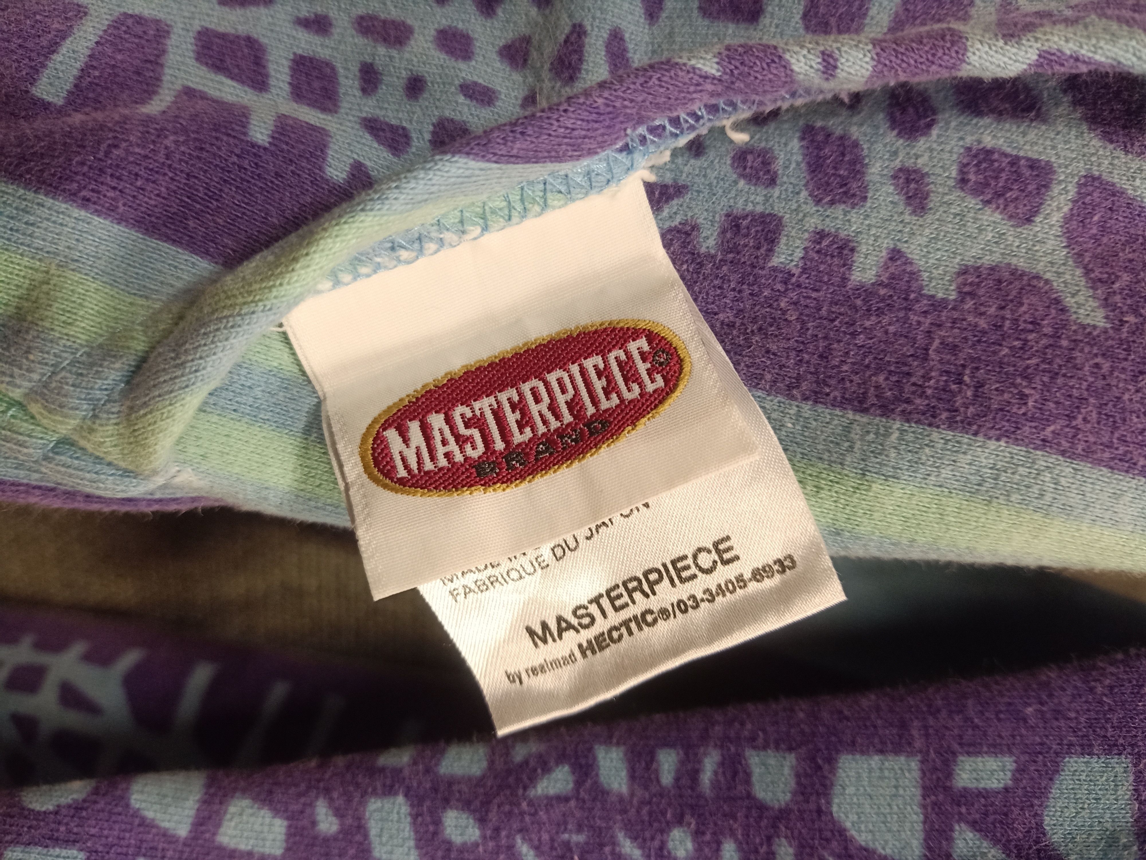 MasterPiece sweatshirt hoodie masterpiece made in japan Size US L / EU 52-54 / 3 - 6 Thumbnail