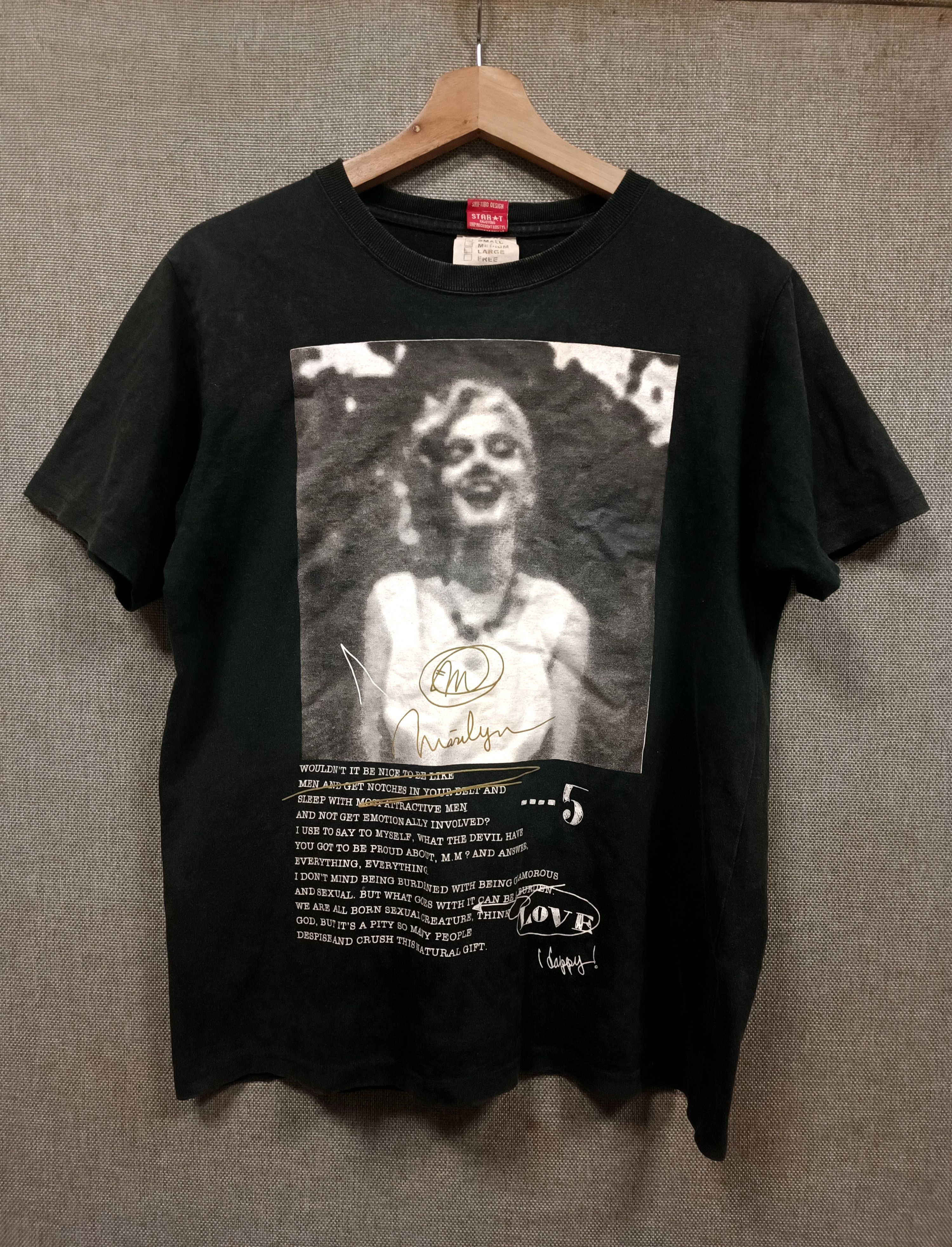 Vintage Serial Killer Junkie Marilyn Monroe T-shirt | Grailed